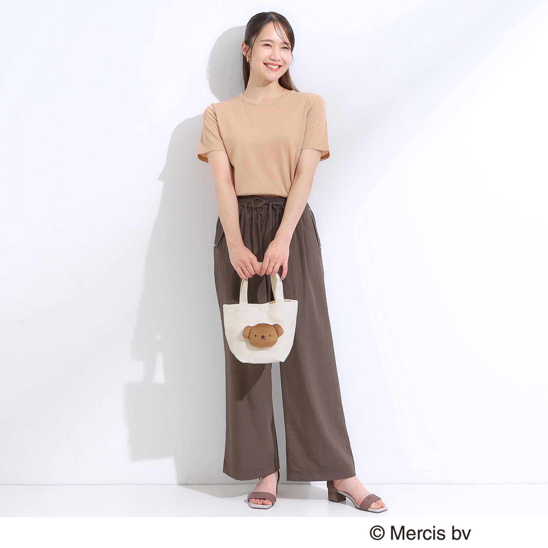 SHOO･LA･RUE「【miffy／boris】立体フェイストート」|トートバッグ|