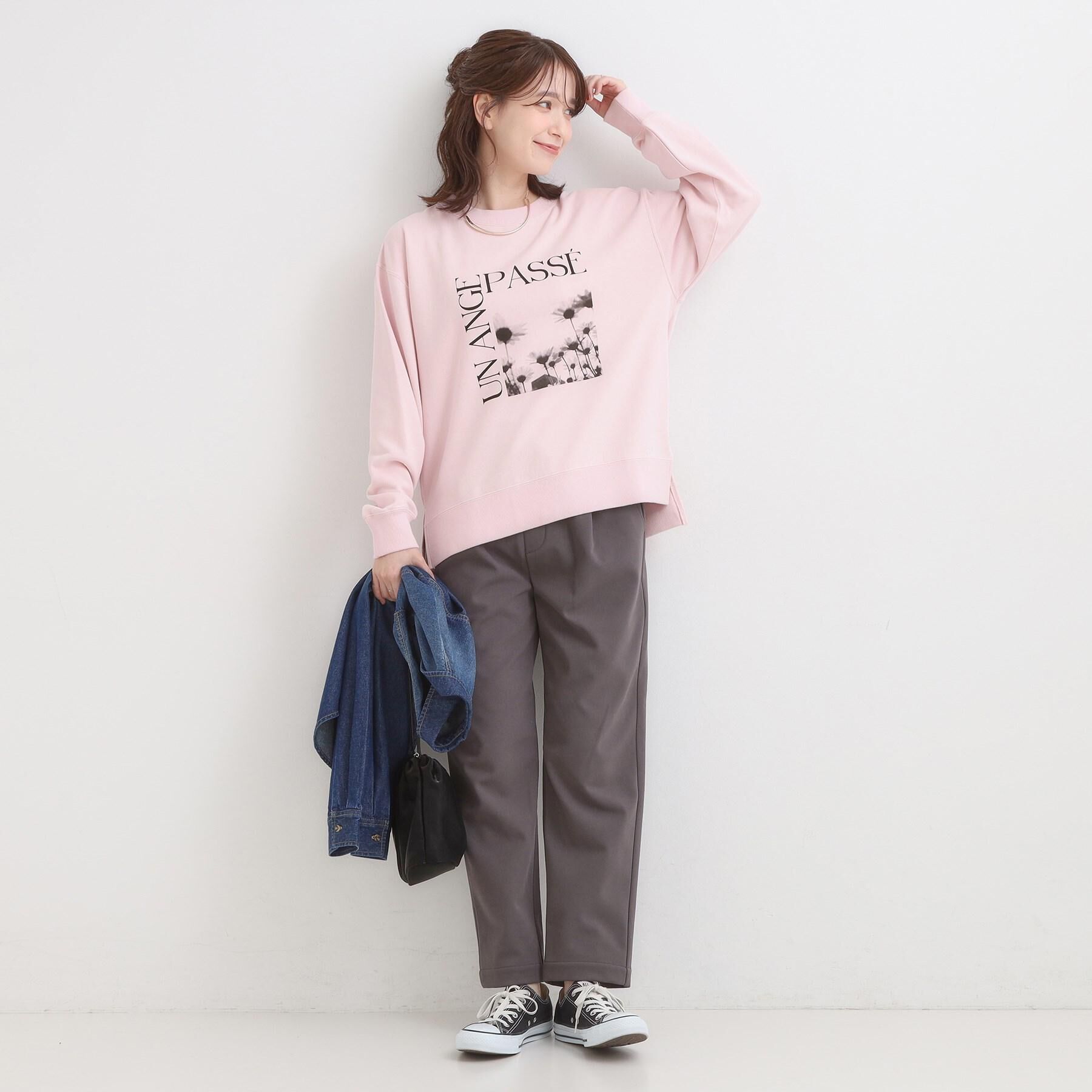 SHOO･LA･RUE「【S-3L/洗濯後しわになりにくい】スマートに見える イージーテーパードパンツ【CIRCRIC】」|その他|