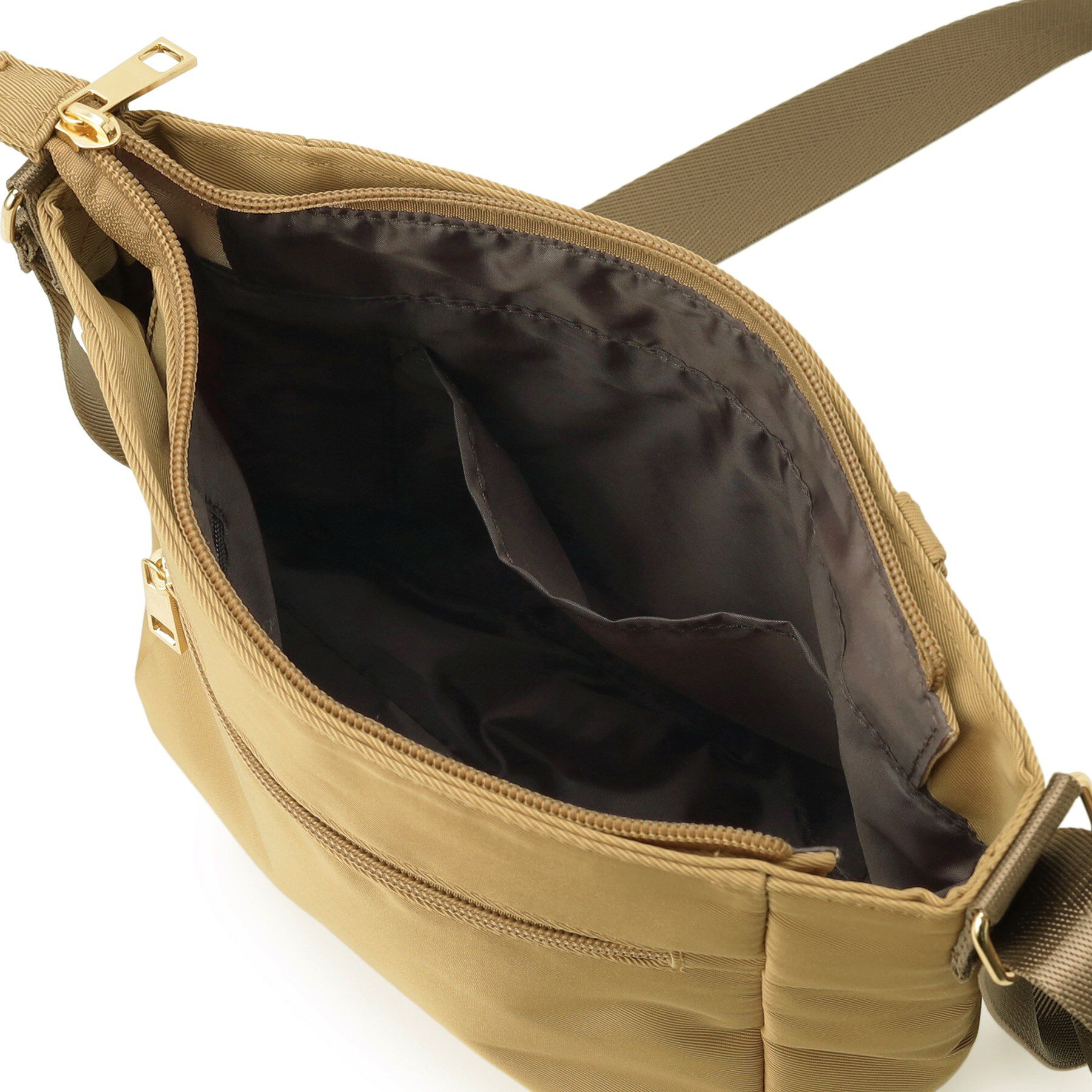 SHOO･LA･RUE「【撥水】フロントファスナーポケットショルダー」|ショルダー・メッセンジャー|