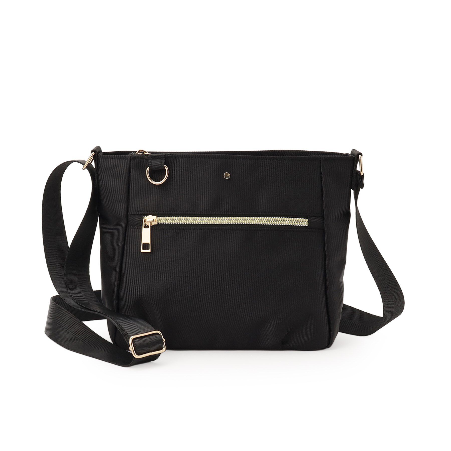 SHOO･LA･RUE「【撥水】フロントファスナーポケットショルダー」|ショルダー・メッセンジャー|