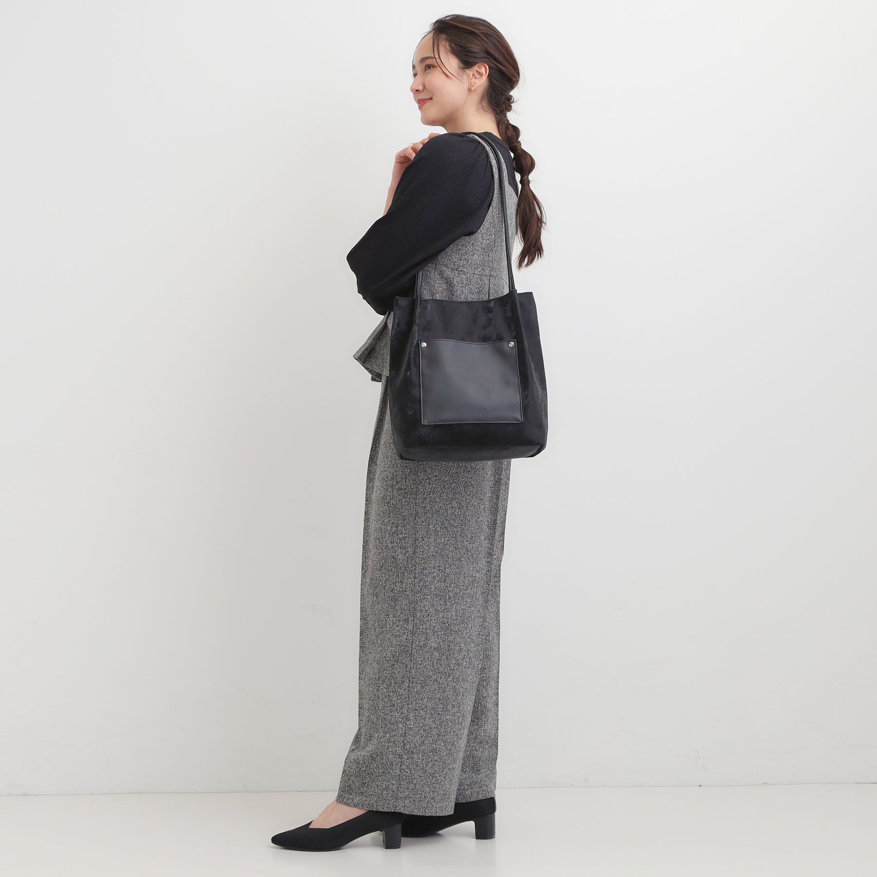 SHOO･LA･RUE「つまみハンドルトートバッグ」|トートバッグ|