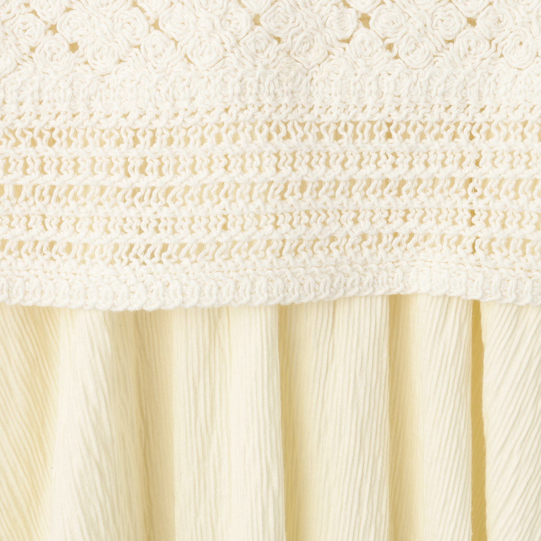 SHOO･LA･RUE「【2点セット】カギ編みベスト＋チュニックセット」|チュニック|