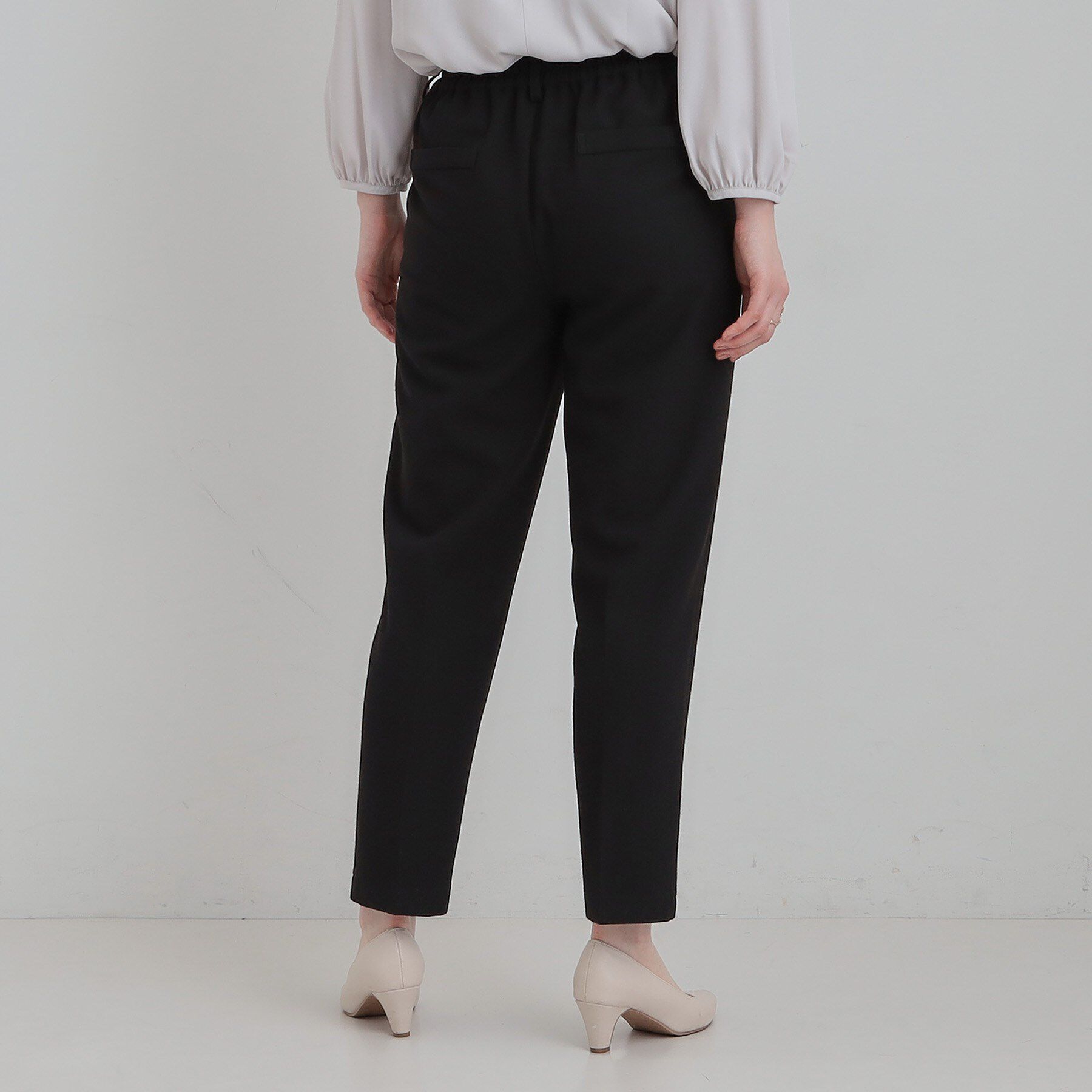 SHOO･LA･RUE「【洗濯機可/S-LL】美脚見え あったか裏起毛 テーパードパンツ」|その他|