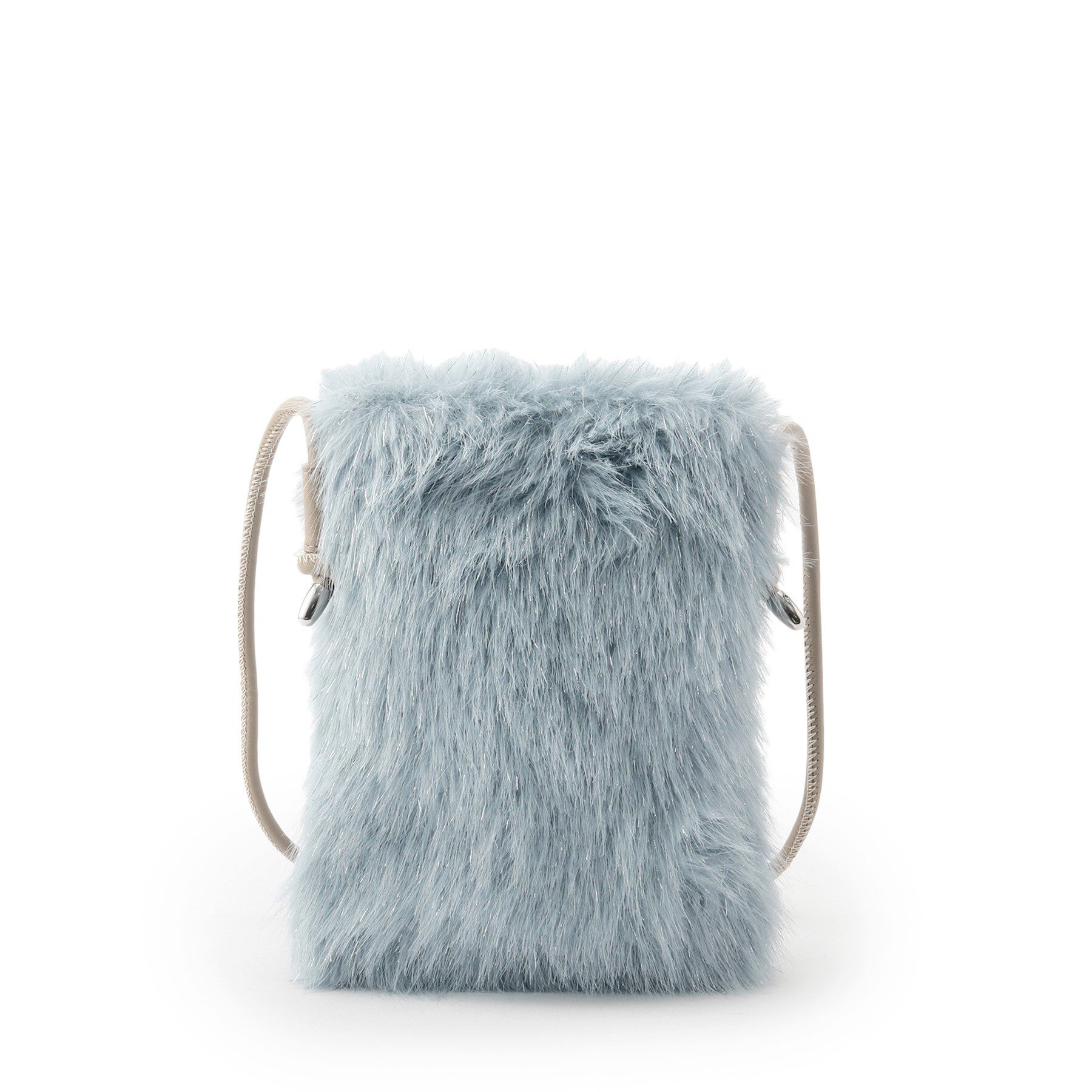 SHOO･LA･RUE「ラメ入りファーが目を惹く ミニショルダーバッグ」|ショルダー・メッセンジャー|