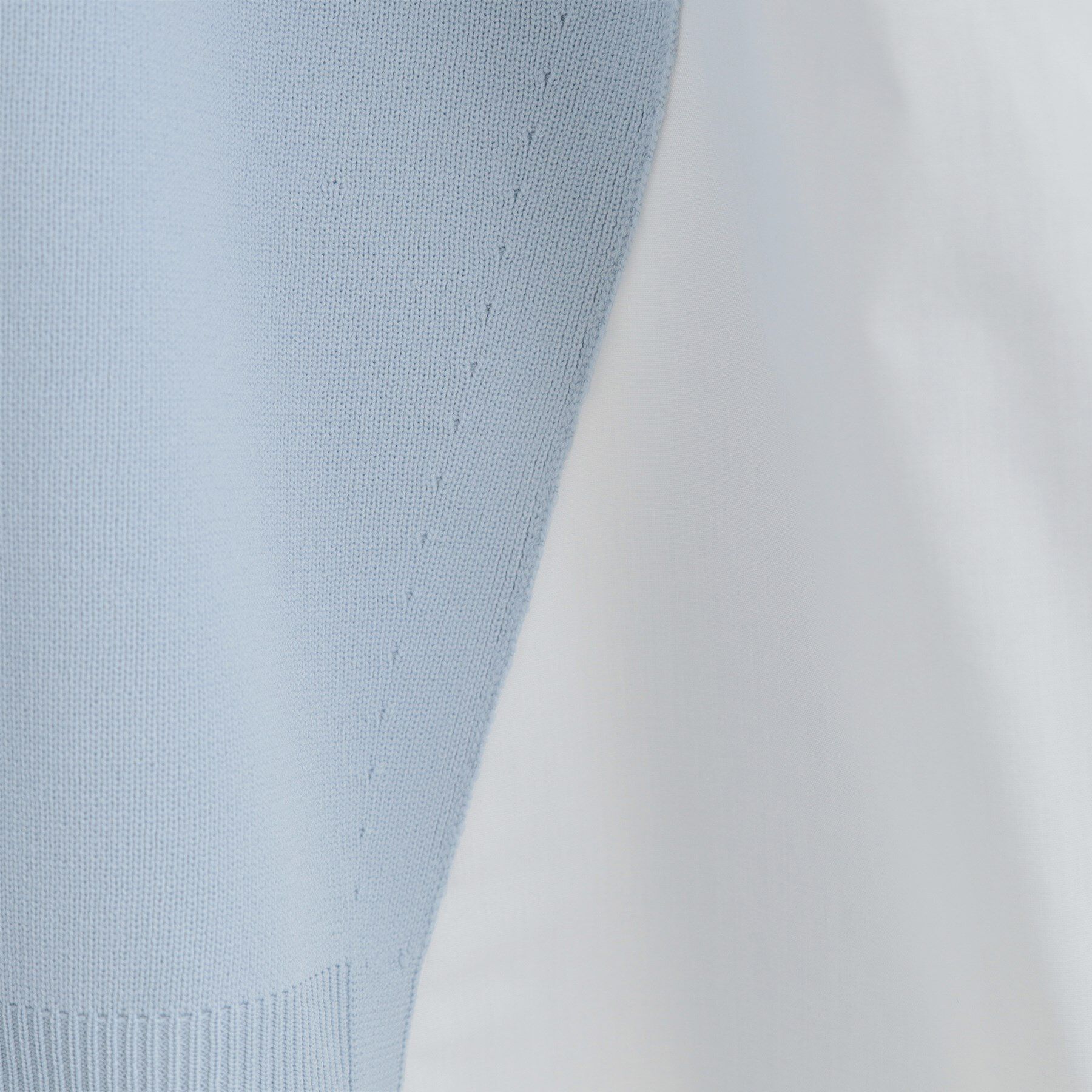 SHOO･LA･RUE「【洗える】スポンディッシュ サイドフェイクAライントップス」|ニット・セーター|