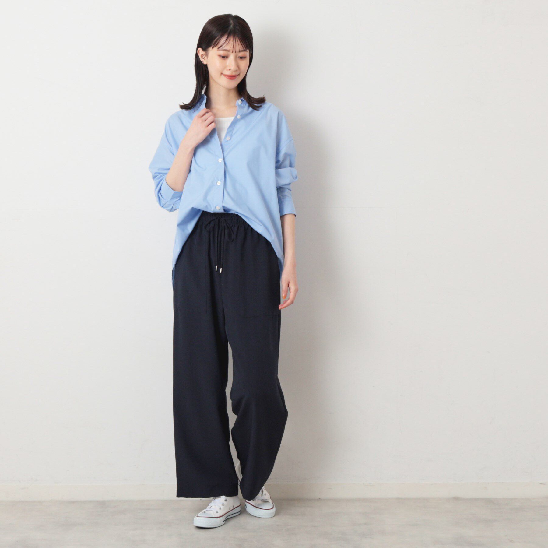 Dessin「【ウエストゴム・洗える】アウトポケット付きパンツ（XS～L）」|その他|