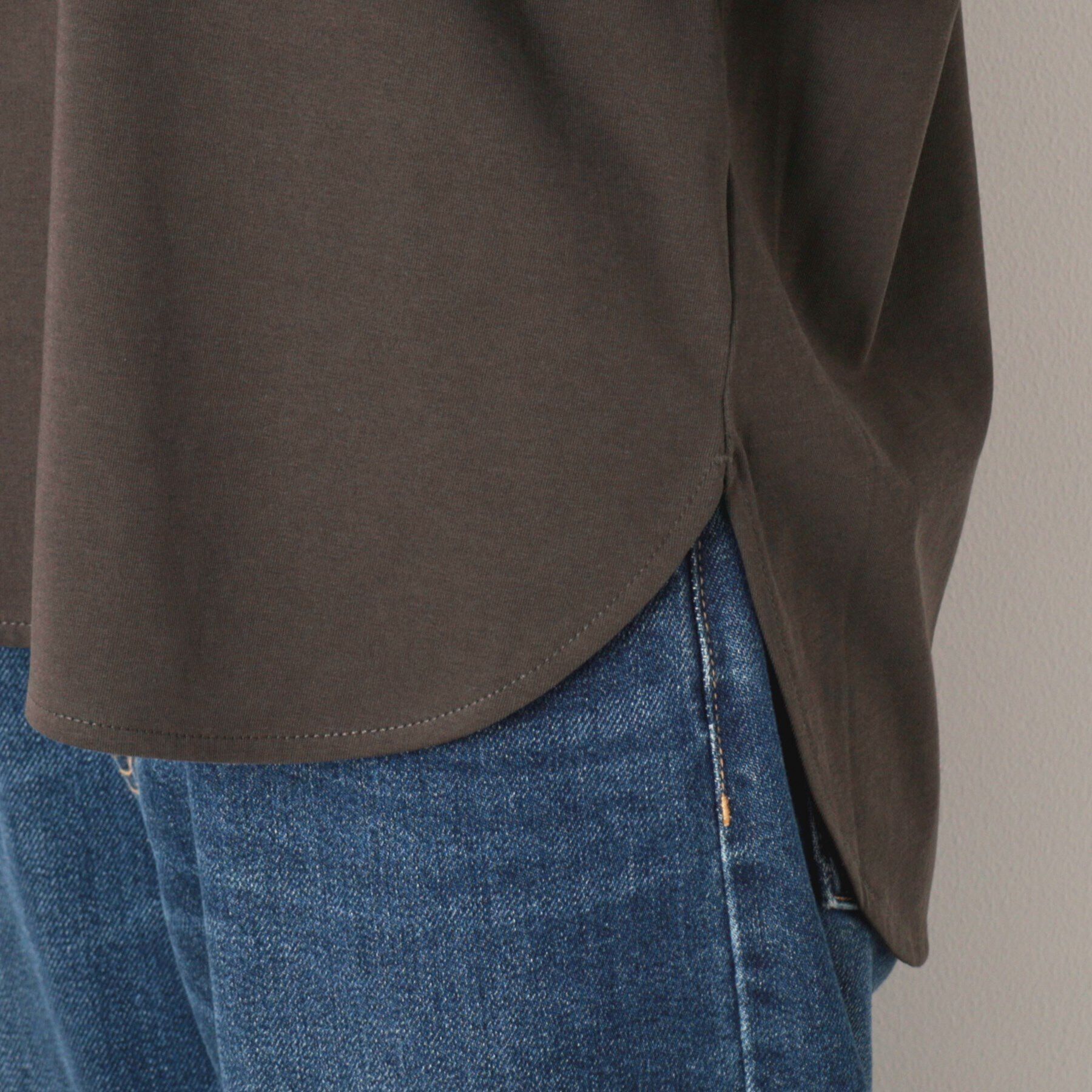 Dessin「【洗える】ギャザースリーブカットソー」|Tシャツ・カットソー|