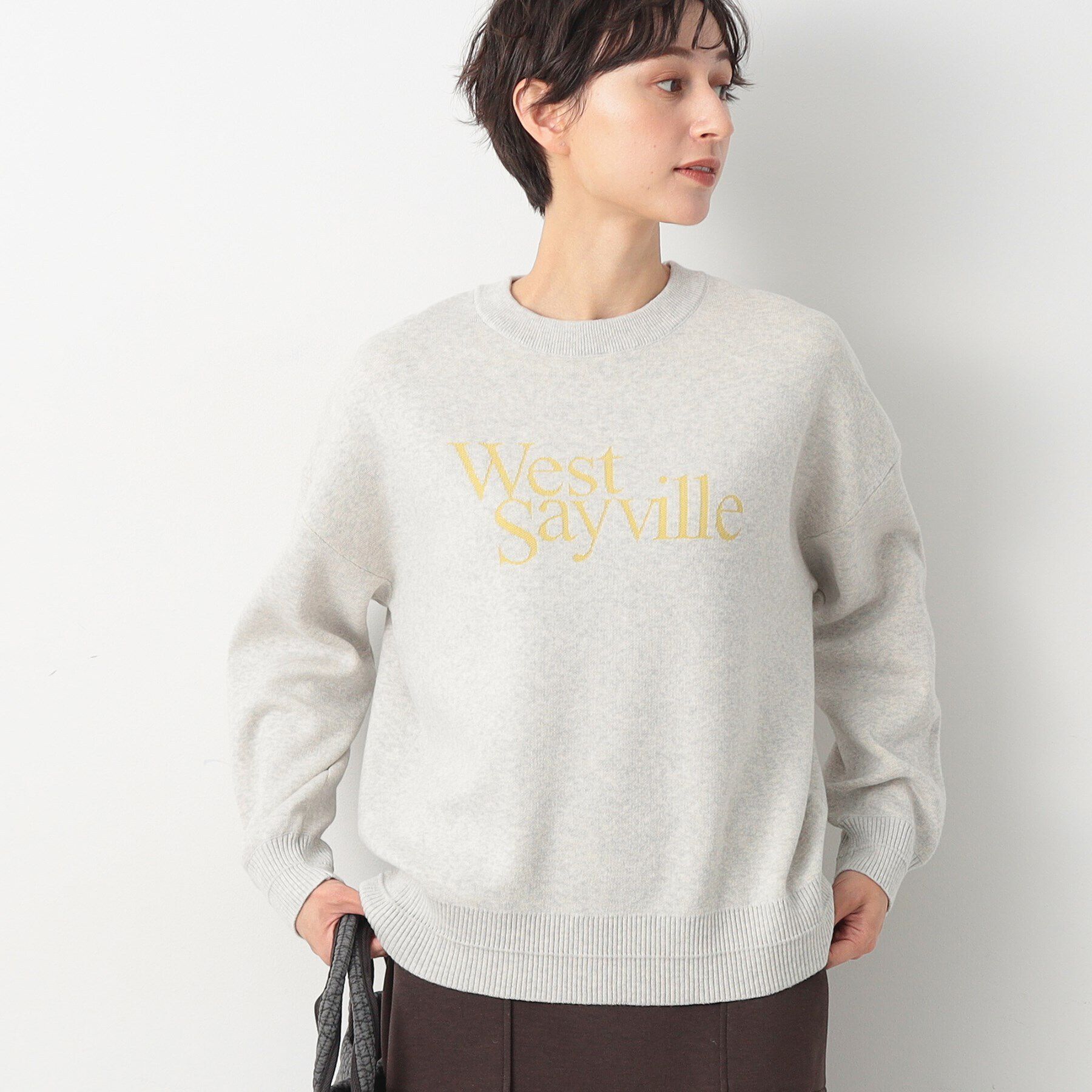 Dessin「【洗える】ロゴジャカードニット（XS～L）」|ニット・セーター|