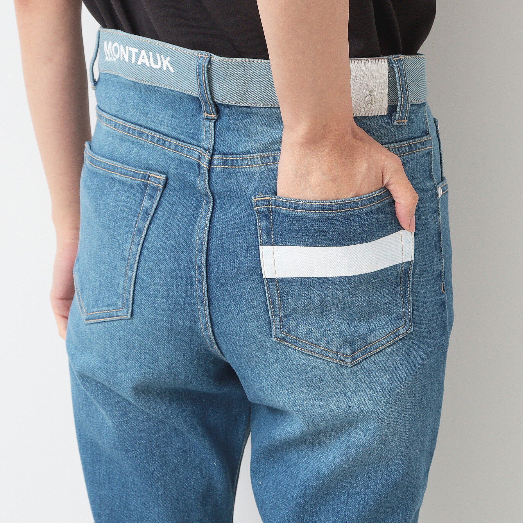 Dessin「ストレッチスリムデニムパンツ(XS~L)」|デニム|