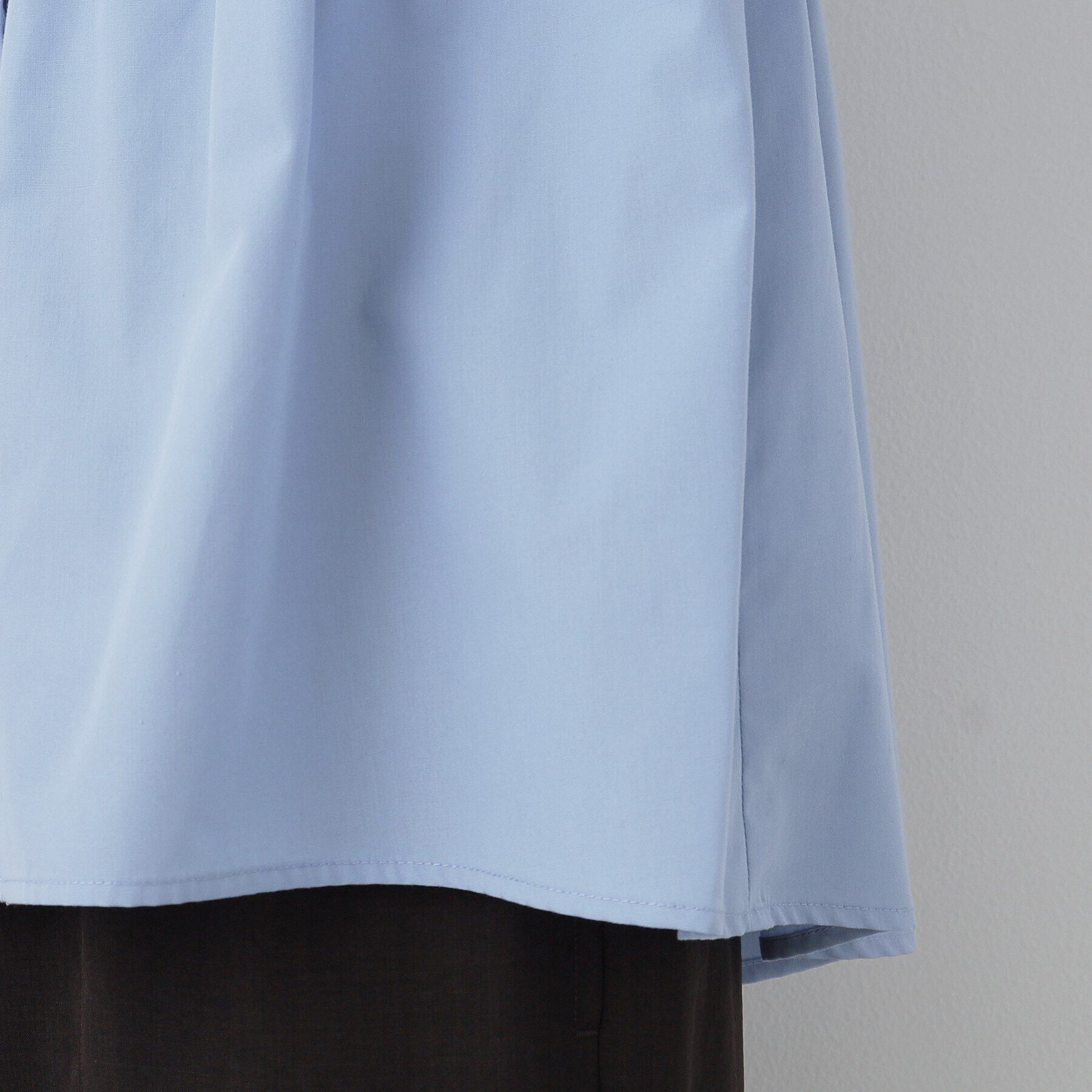 Dessin「【洗える】シャツカラーペプラムブラウス」|シャツ・ブラウス|