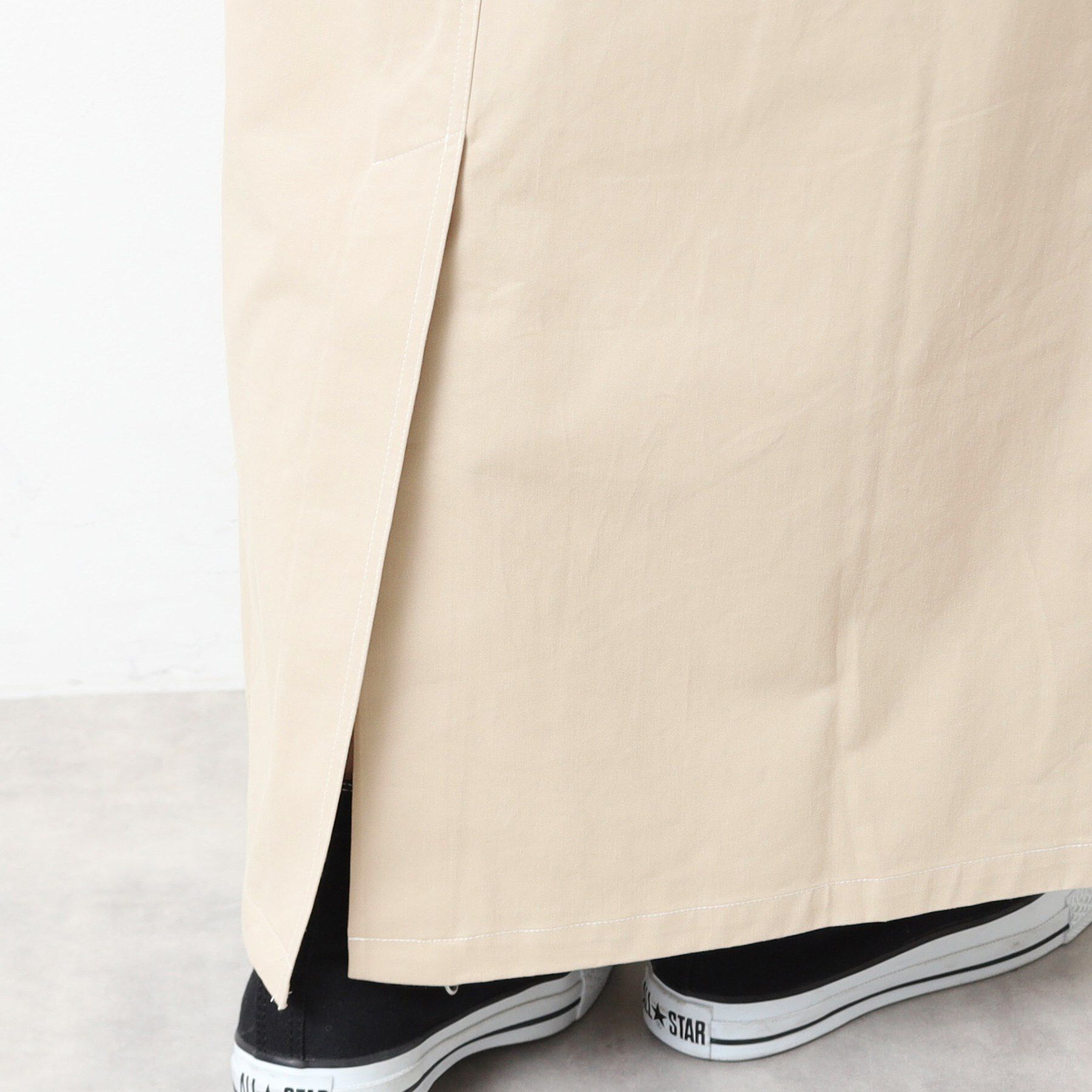 Dessin「【洗える・後ろゴム】コットンスカート」|スカート|