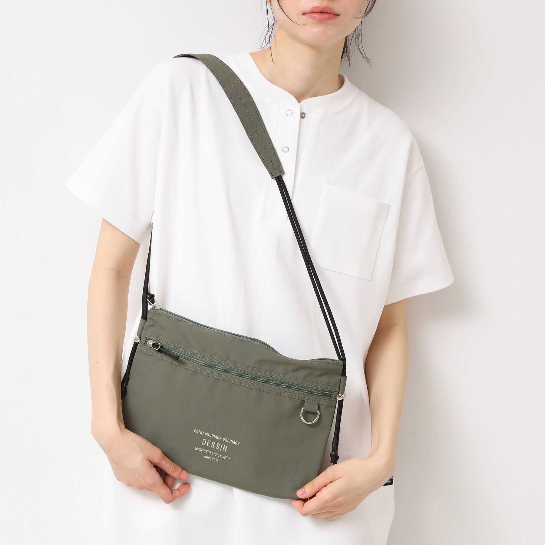 Dessin「ドローコードサコッシュ」|ショルダー・メッセンジャー|