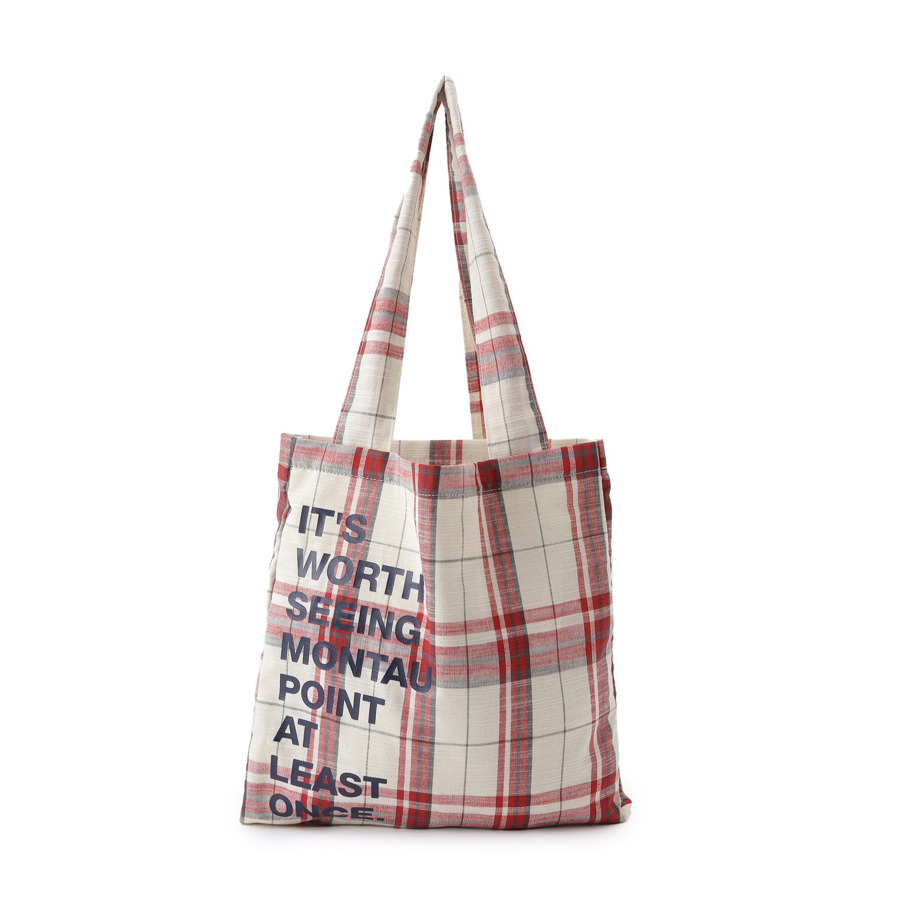 Dessin「【A4収納可・軽量】チェックトート」|トートバッグ|