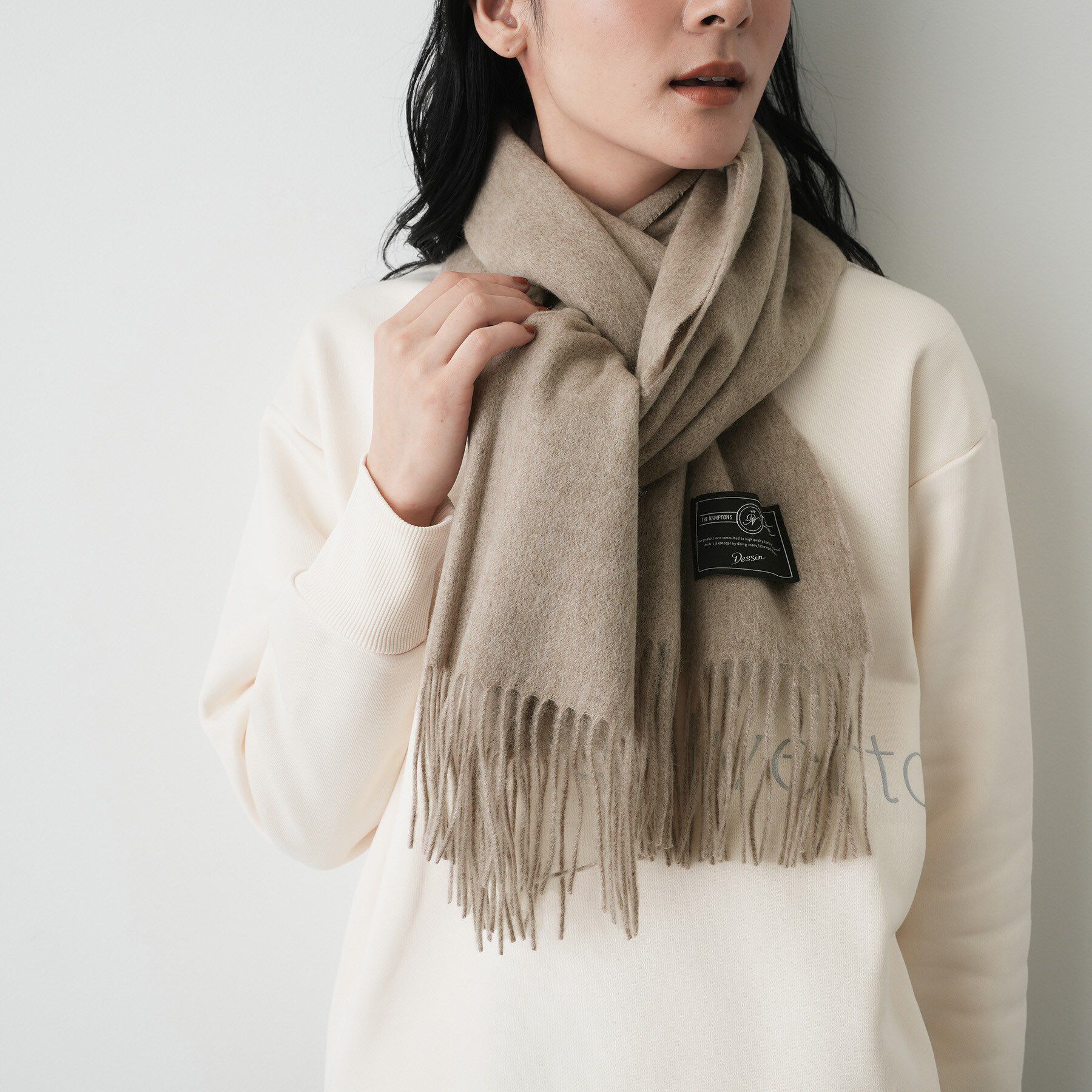 Dessin「ソリッドマフラー」|ストール|