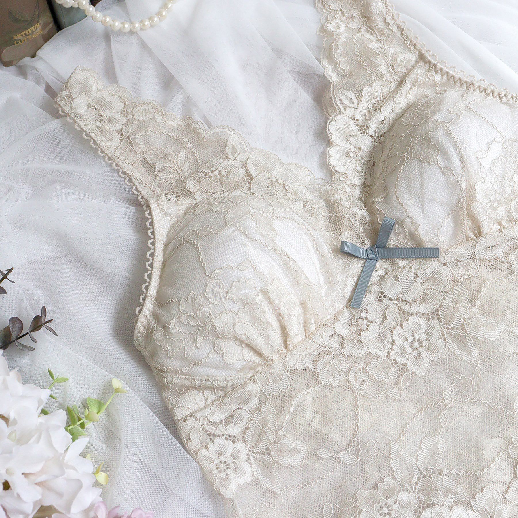 Risa Magli「ノーラ カップ付レースキャミソール」|キャミソール|