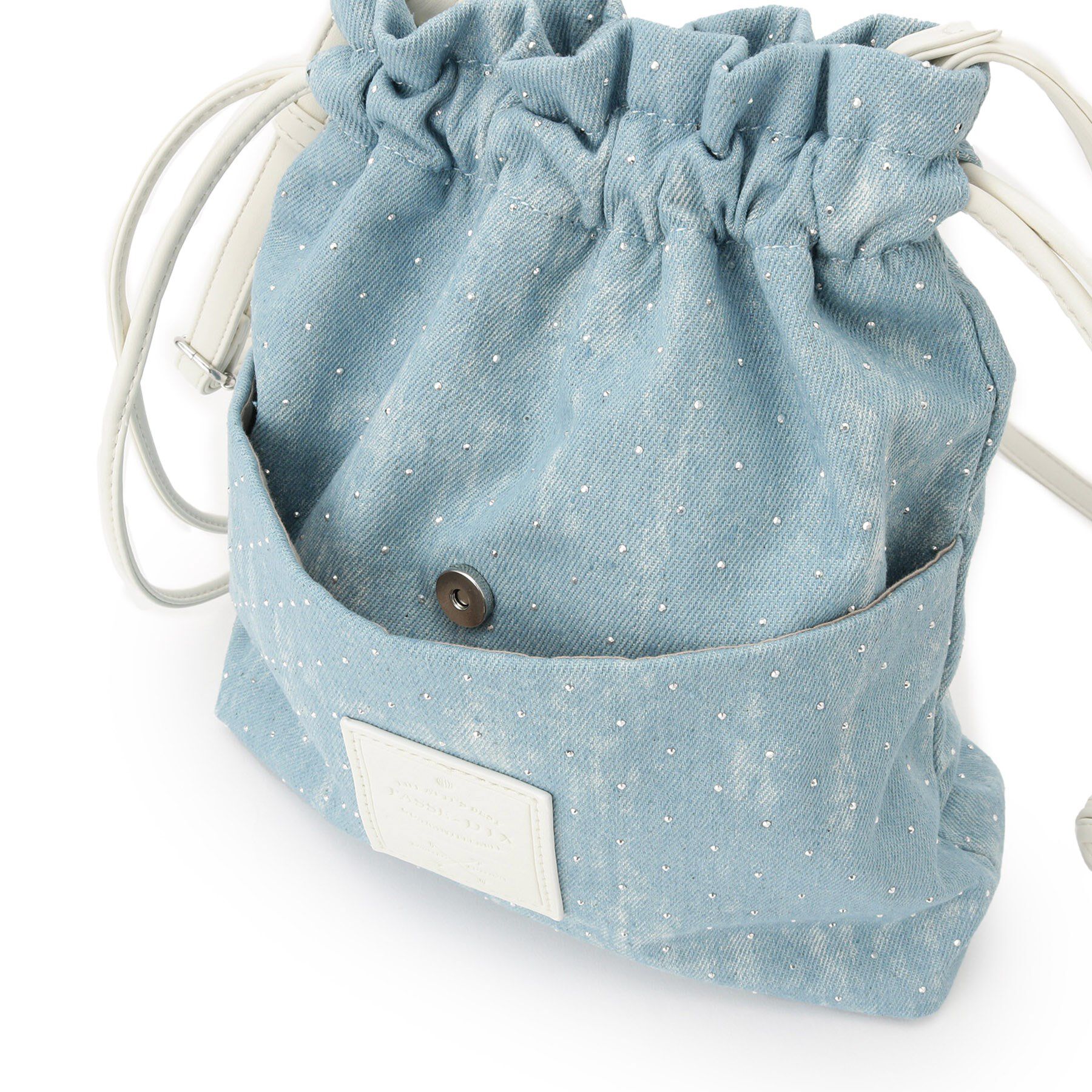 ITS&rsquo;DEMO「ストーンデニムミニショルダー」|ショルダー・メッセンジャー|