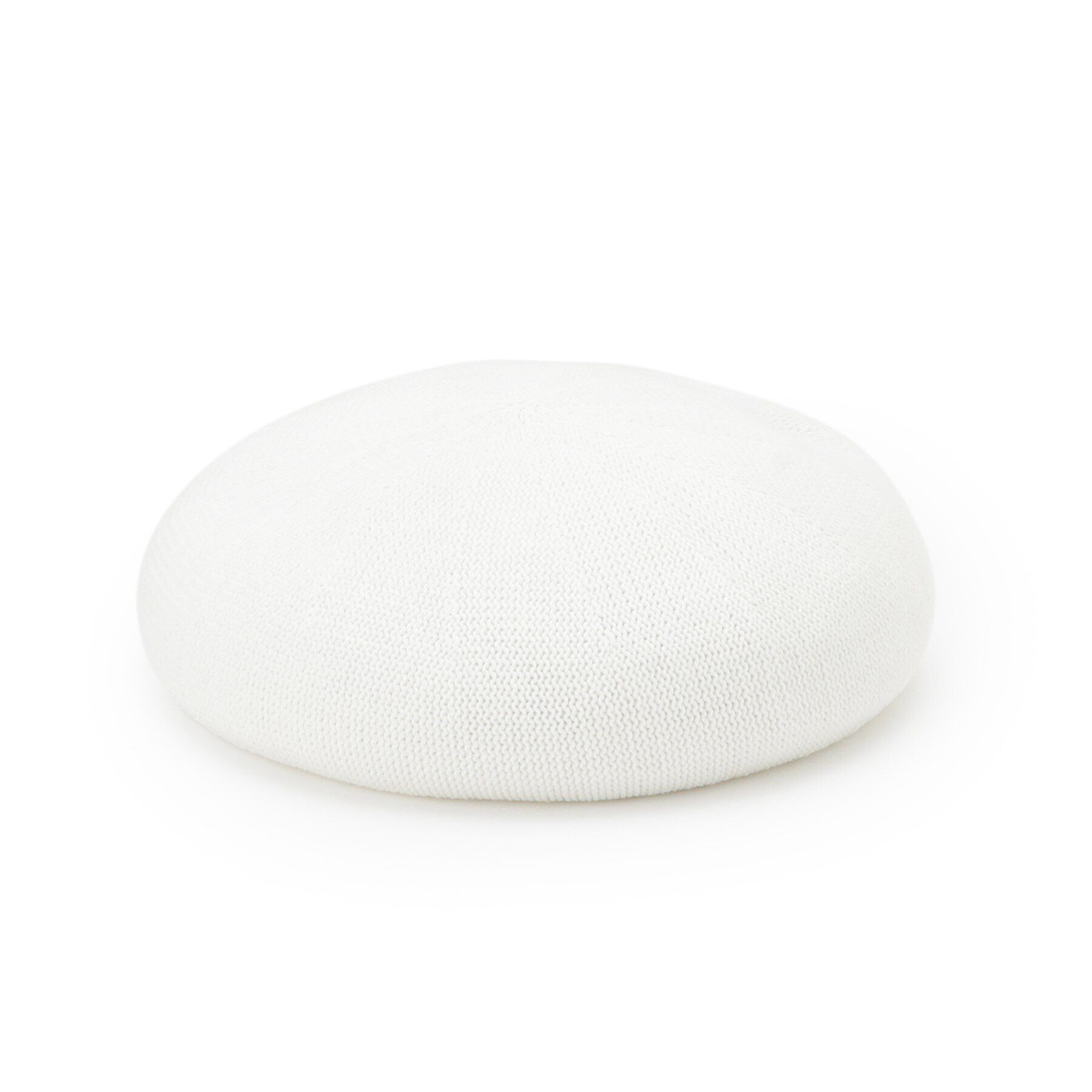 ITS&rsquo;DEMO「リブサーモベレー帽」|ハンチング・ベレー帽|アイボリー(004)