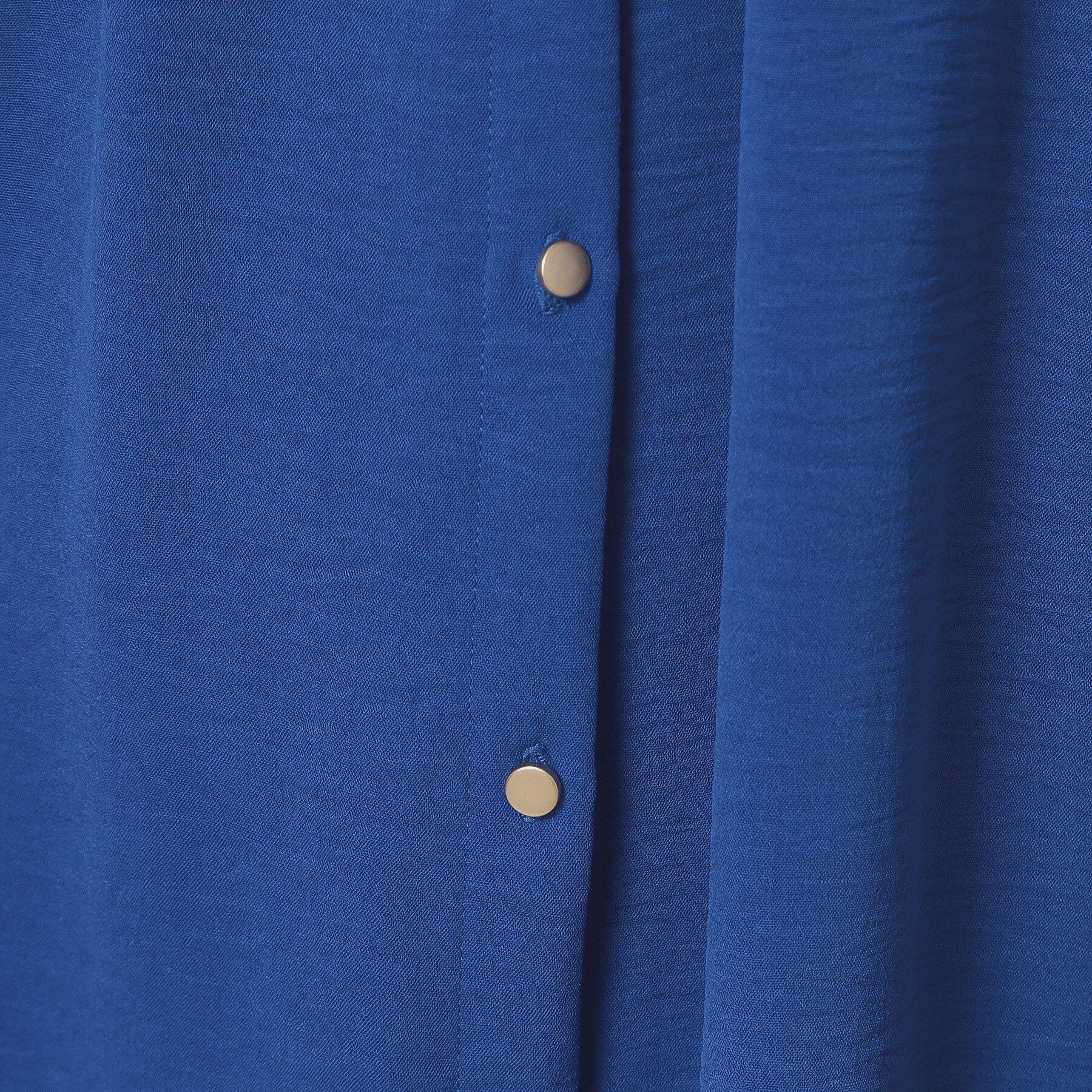 ITS&rsquo;DEMO「【接触冷感／吸水速乾／洗濯機OK】イージーケア前開きワンピース＜ラク服シリーズ＞」|ワンピース|