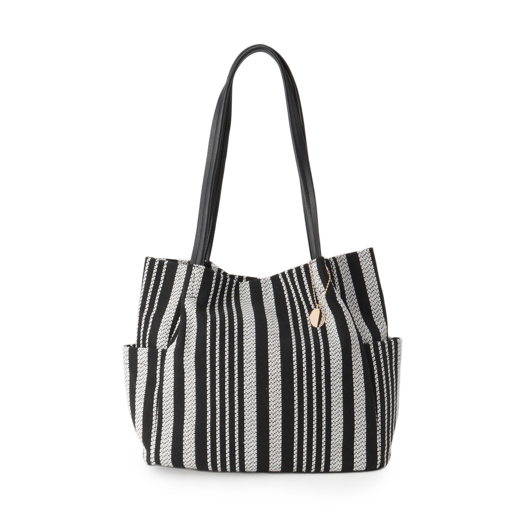 ITS&rsquo;DEMO「【A4対応】ストライプタックトート」|トートバッグ|