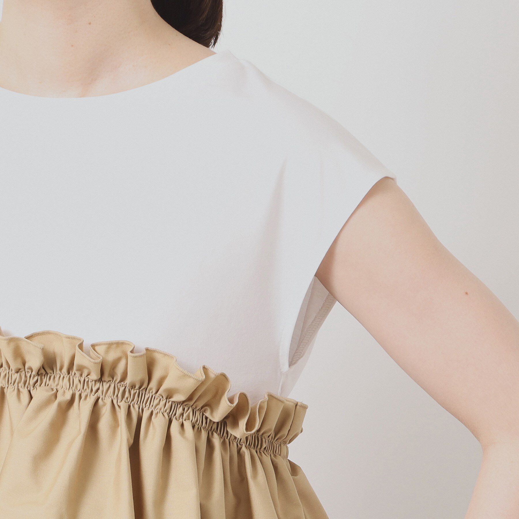 ITS&rsquo;DEMO「【手洗い可】ビスチェ風プルオーバー」|Tシャツ・カットソー|