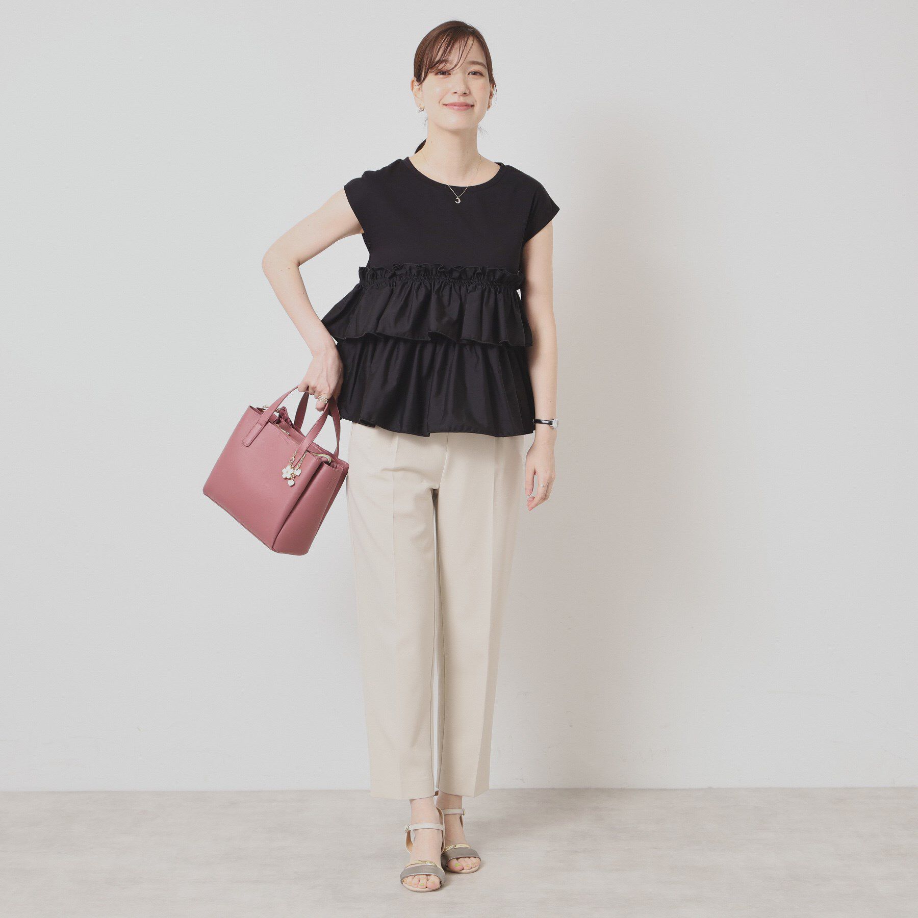 ITS&rsquo;DEMO「【手洗い可】ビスチェ風プルオーバー」|Tシャツ・カットソー|