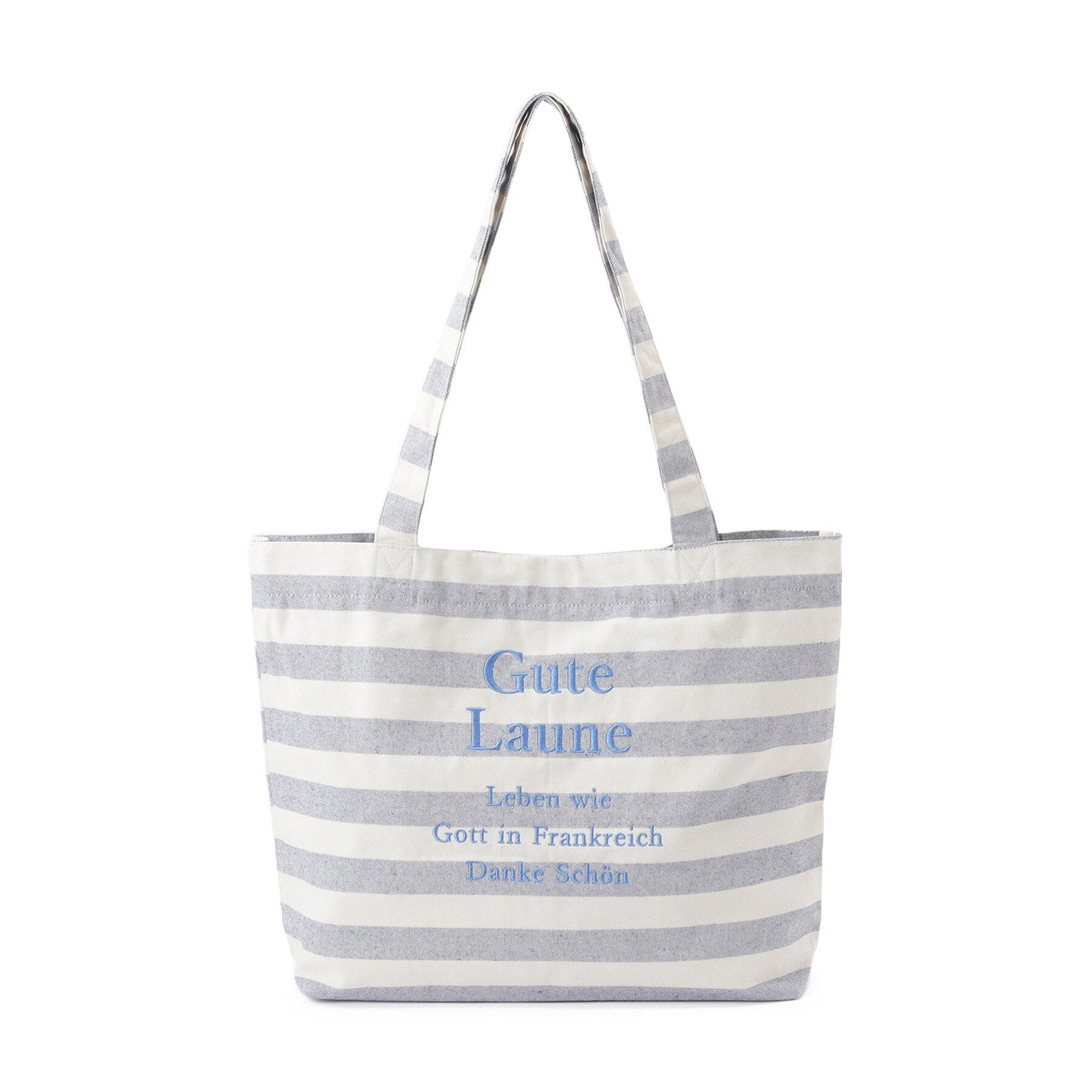 ITS&rsquo;DEMO「【A4対応】ロゴ刺繍ラージトート」|トートバッグ|