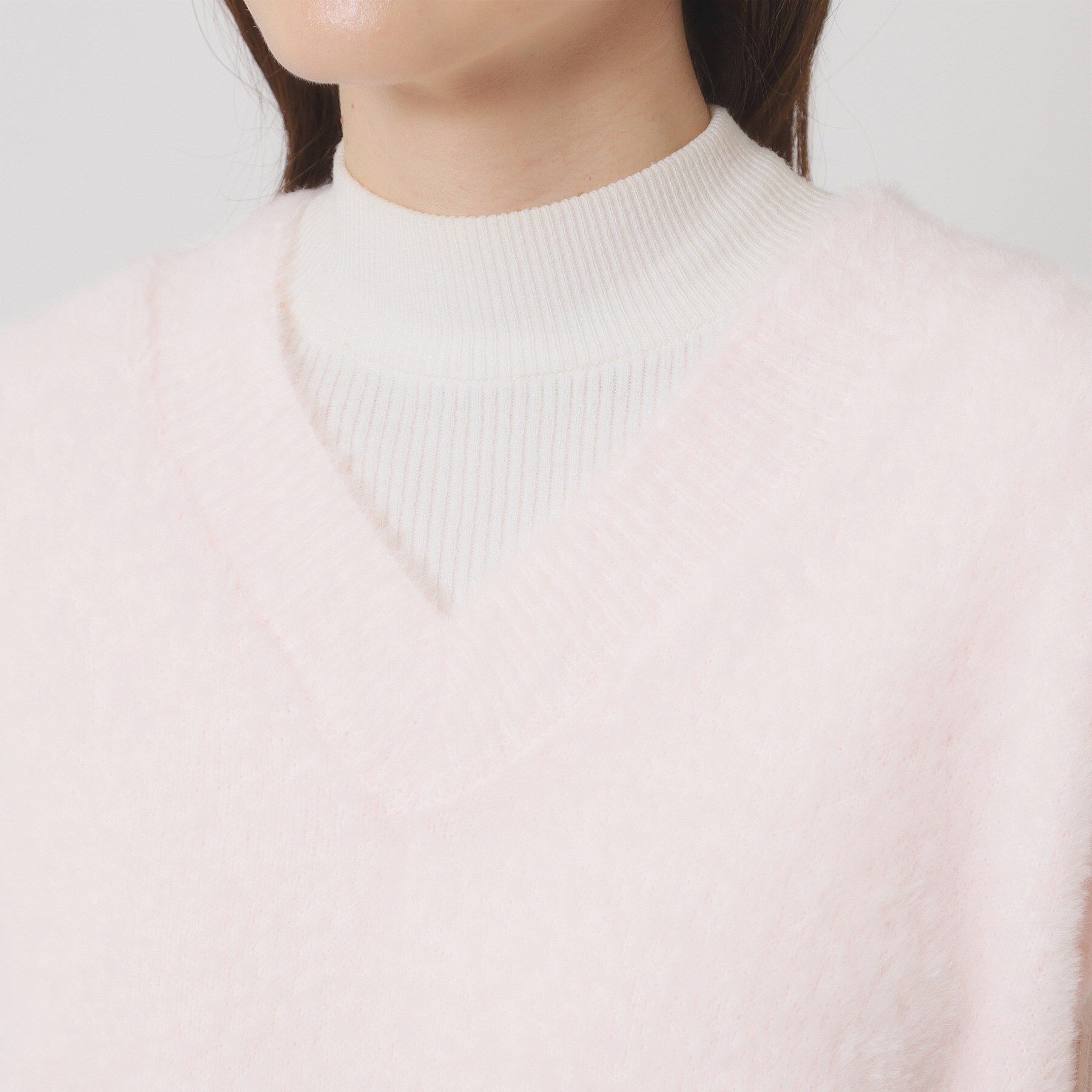 ITS&rsquo;DEMO「【手洗い可】フェザーヤーンニットジレ」|ニット・セーター|