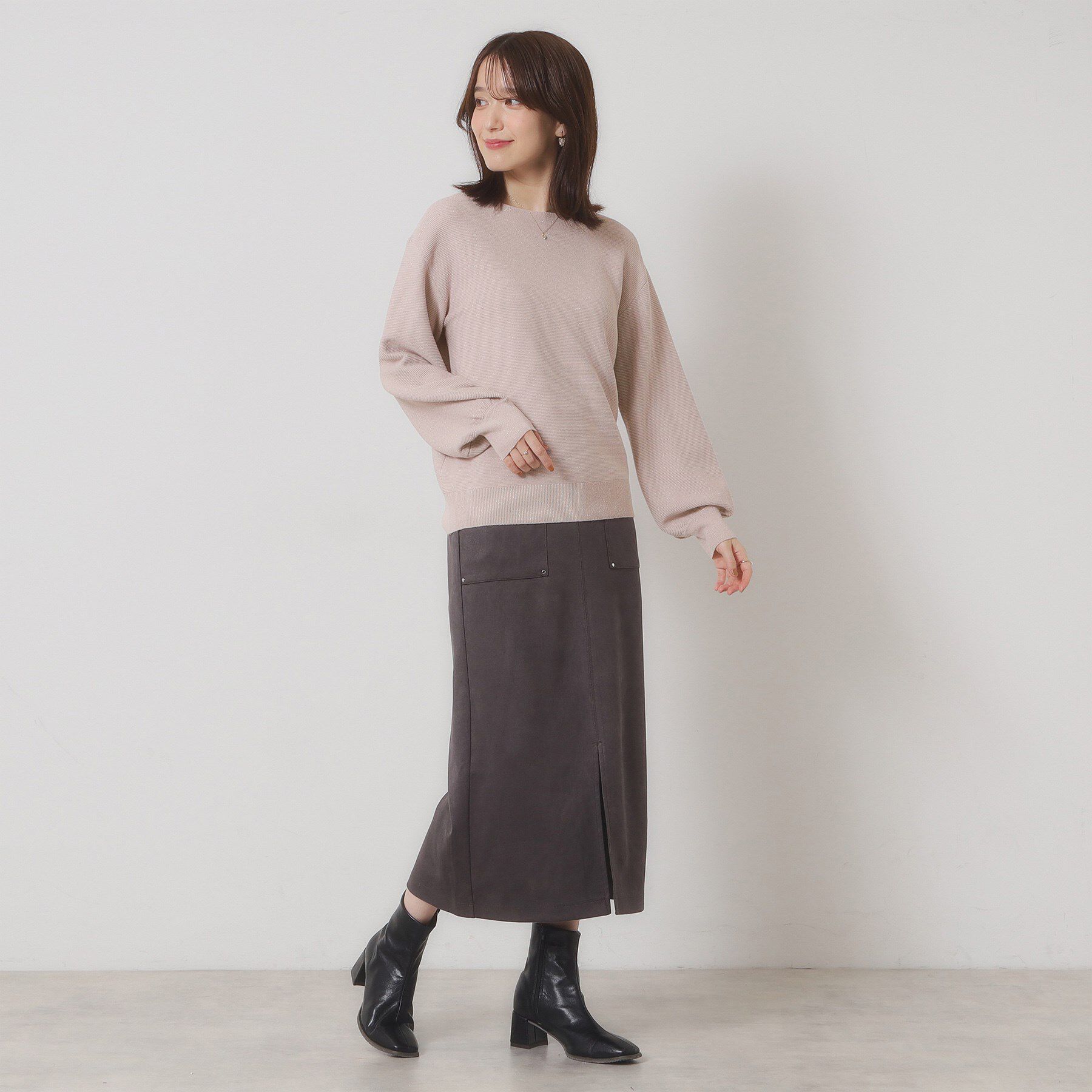 ITS&rsquo;DEMO「【手洗い可】ラメガーターニット」|ニット・セーター|