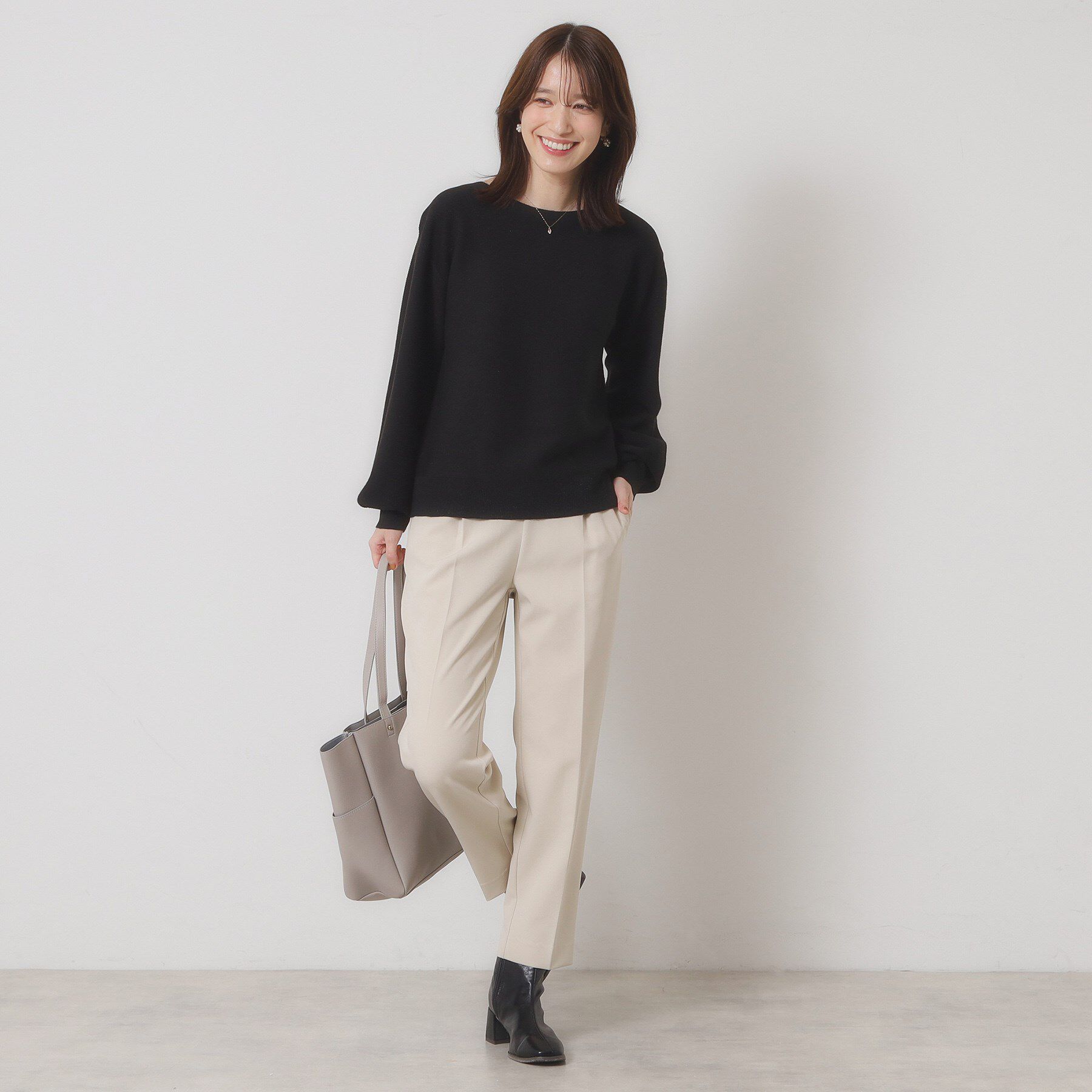 ITS&rsquo;DEMO「【手洗い可】ラメガーターニット」|ニット・セーター|