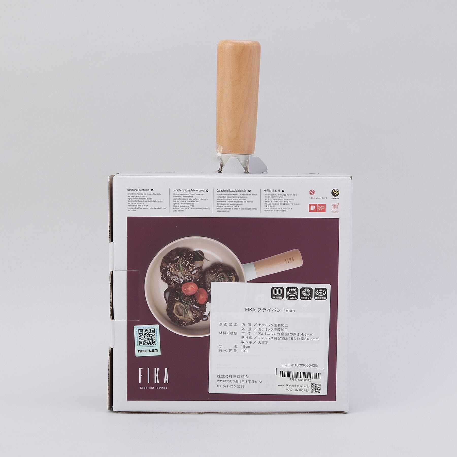 212 KITCHEN STORE「◆セラミックフライパン18cm WH ＜FIKA フィカ＞」|食器・キッチングッズ|