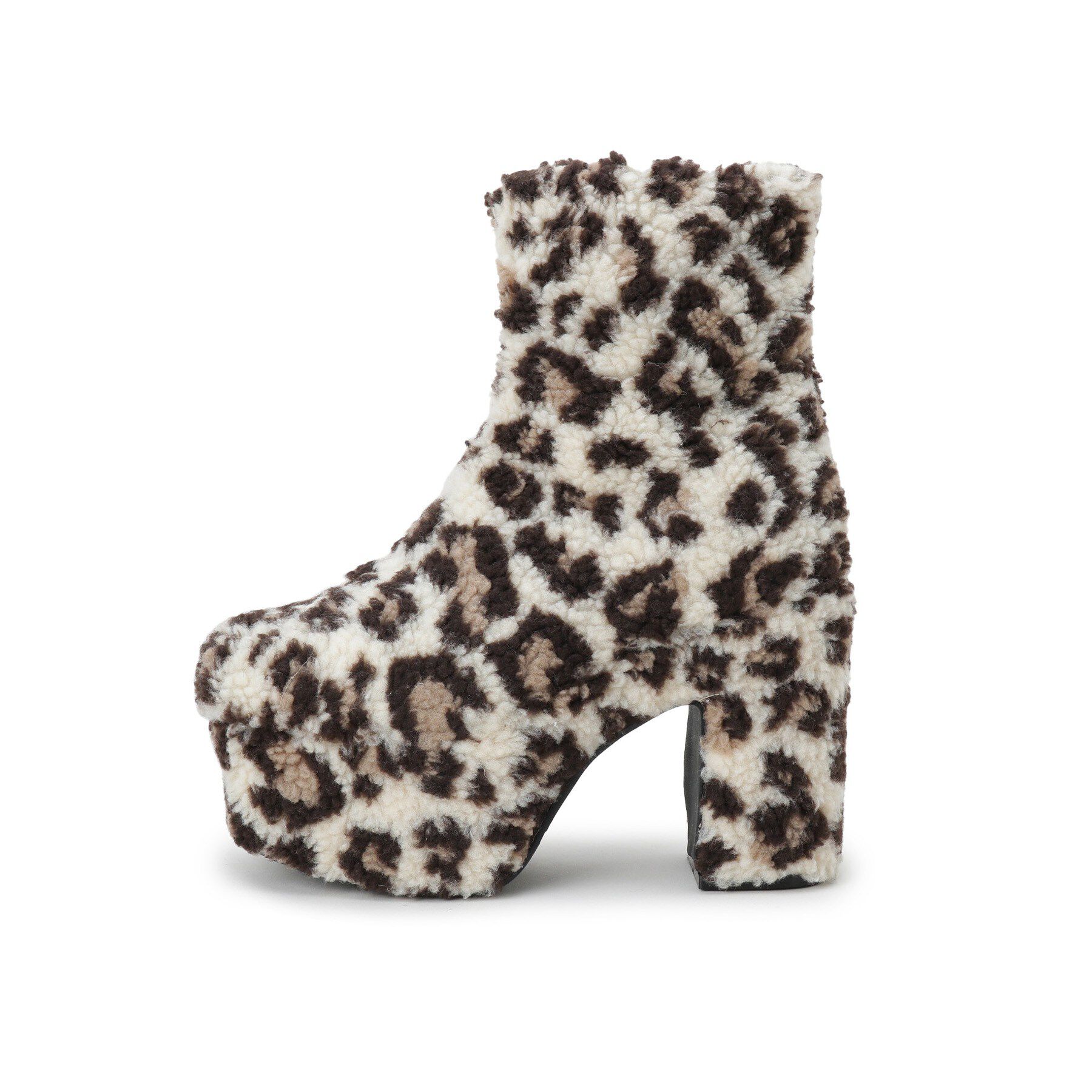 csT&P「スクウェアヒールストレッチブーツ」|ショートブーツ|