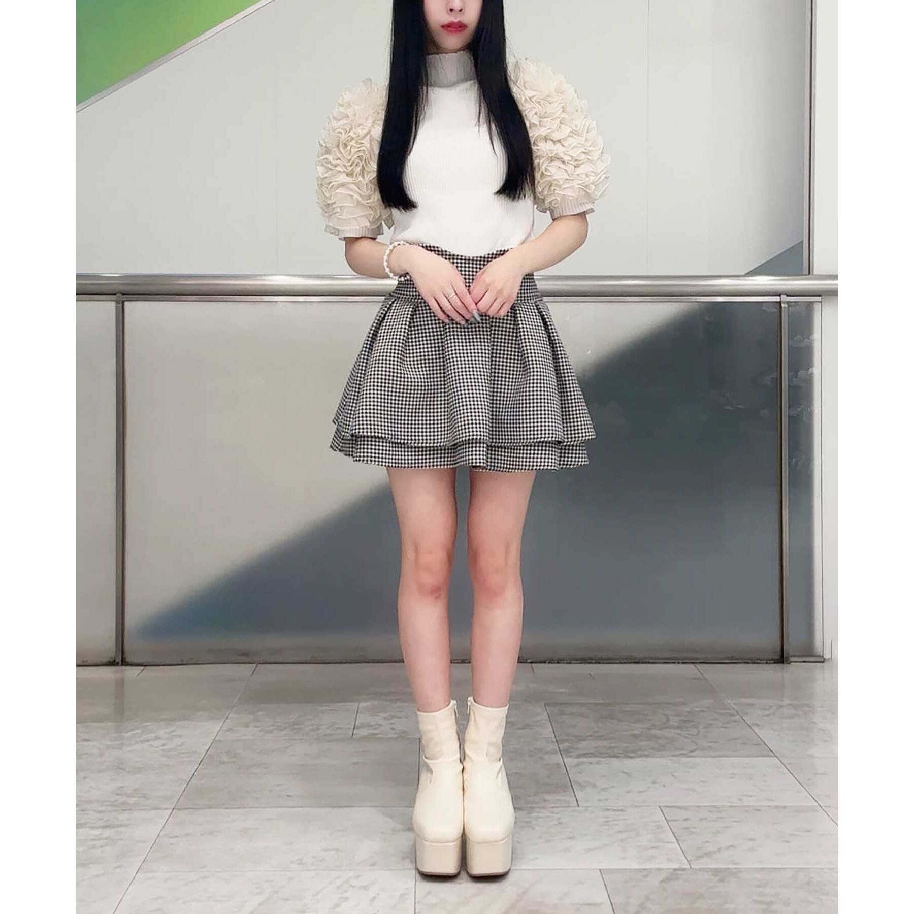 csT&P「スクウェアヒールストレッチブーツ」|ショートブーツ|