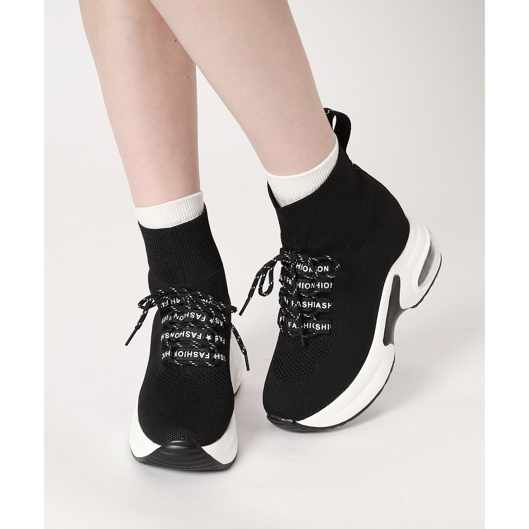 Doll Kiss「10色展開リブスニーカー丈ソックス」|ソックス|