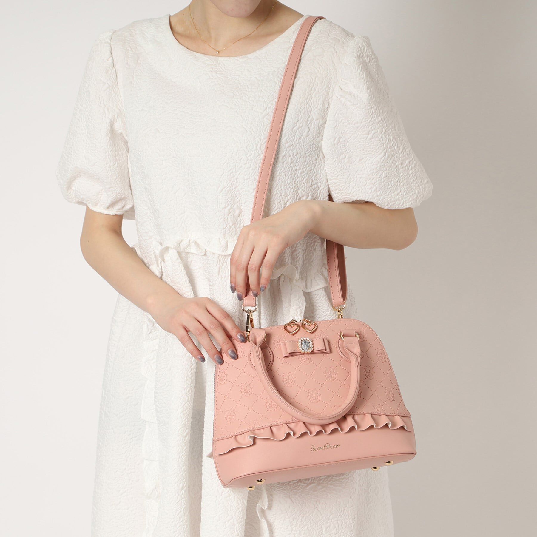 Ober Tashe「ガーリー2WAYミニボストン」|ショルダー・メッセンジャー|