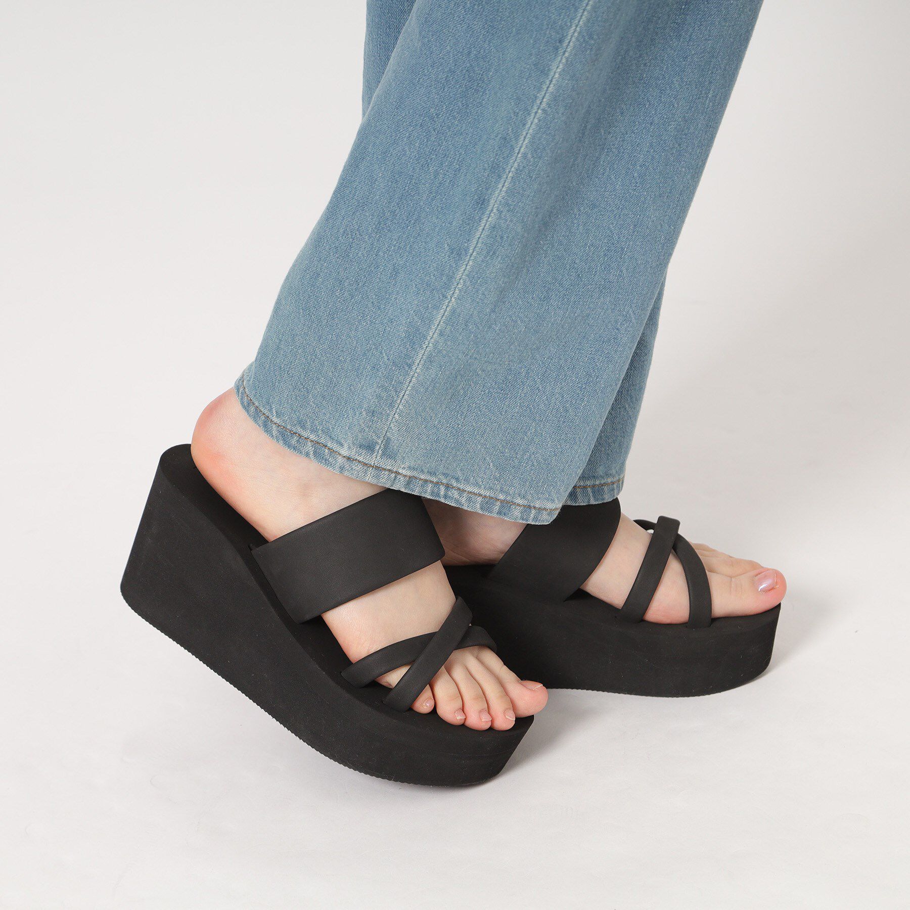 ESPERANZA「やわらか厚底サンダル」|サンダル|