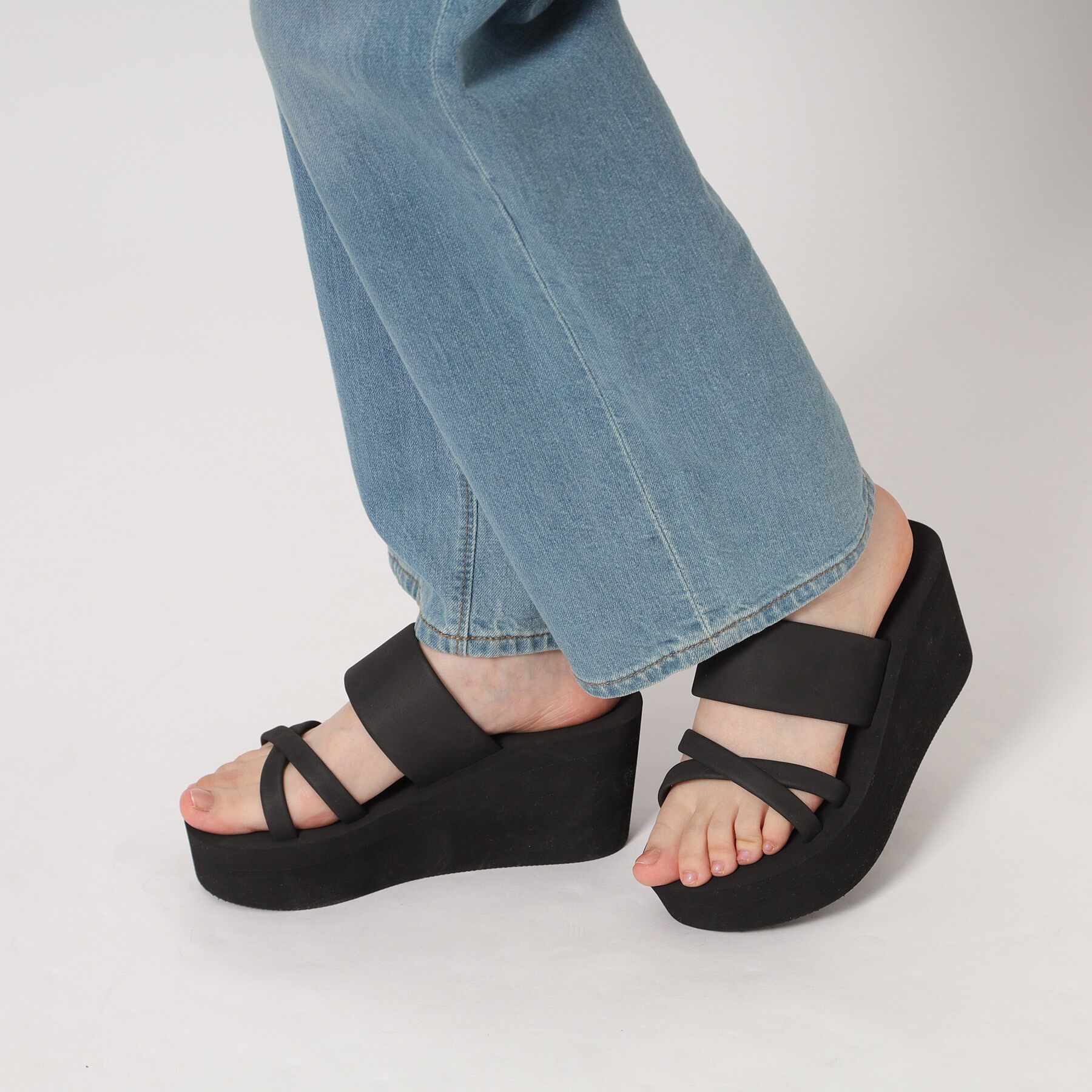 ESPERANZA「やわらか厚底サンダル」|サンダル|