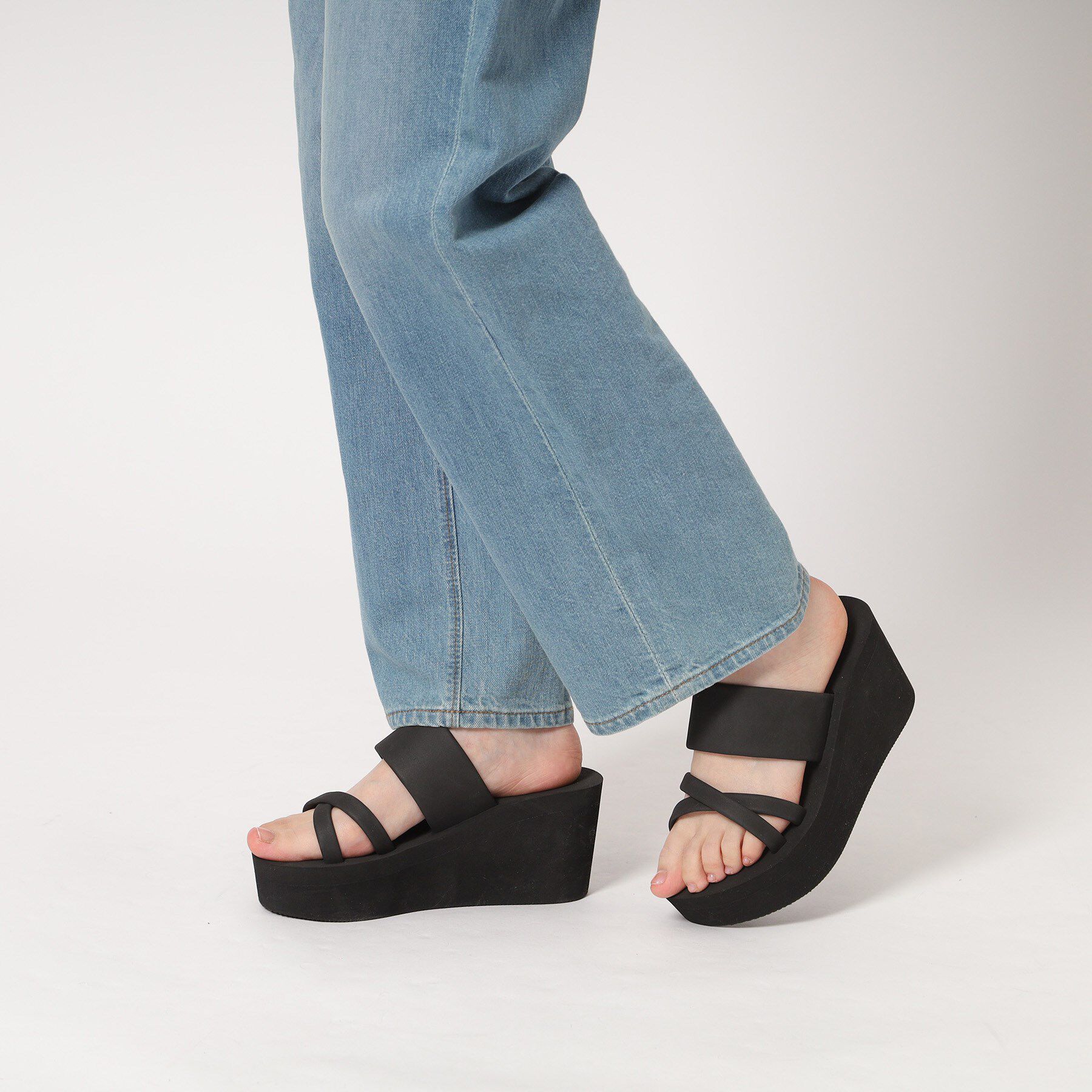 ESPERANZA「やわらか厚底サンダル」|サンダル|