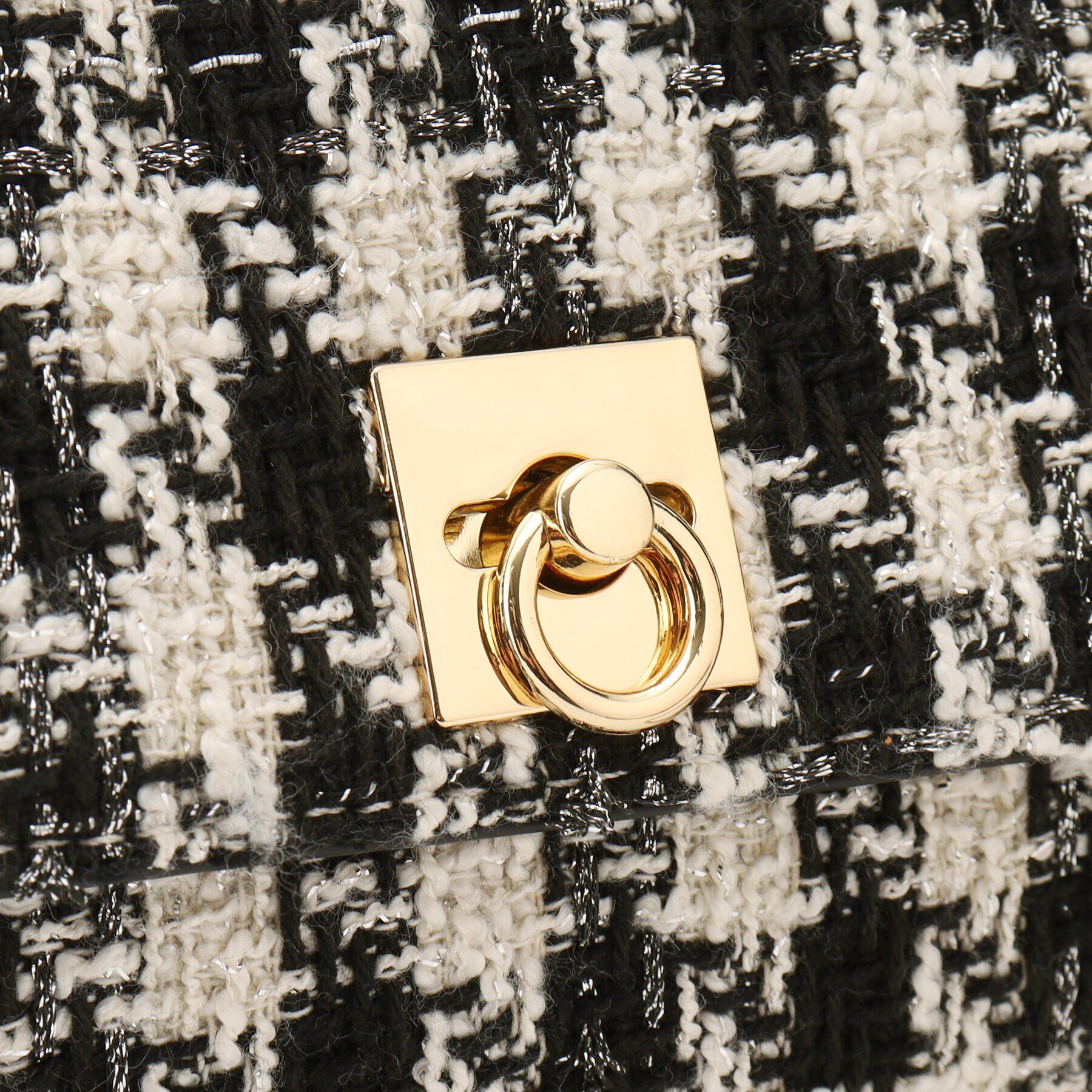 ESPERANZA「ツイードハンドルフラップショルダー」|ショルダー・メッセンジャー|