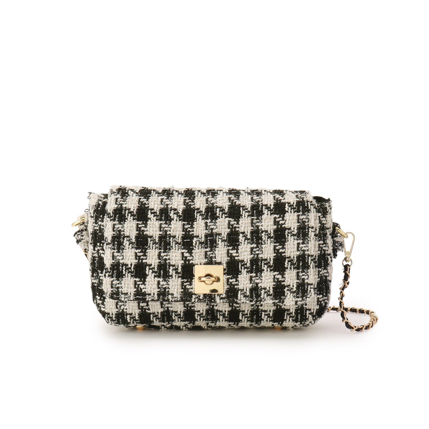 ESPERANZA「ツイードハンドルフラップショルダー」|ショルダー・メッセンジャー|