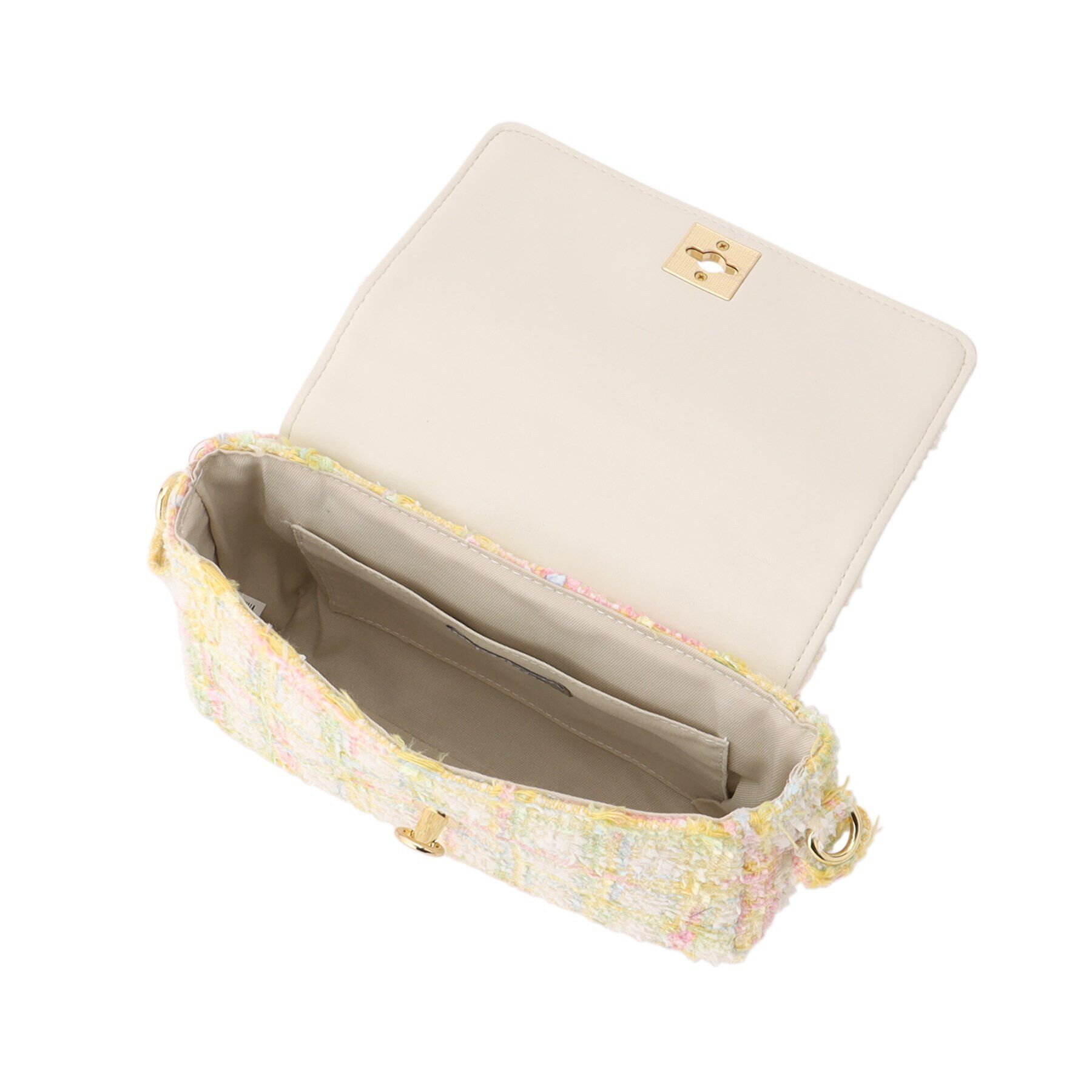 ESPERANZA「ツイードハンドルフラップショルダー」|ショルダー・メッセンジャー|