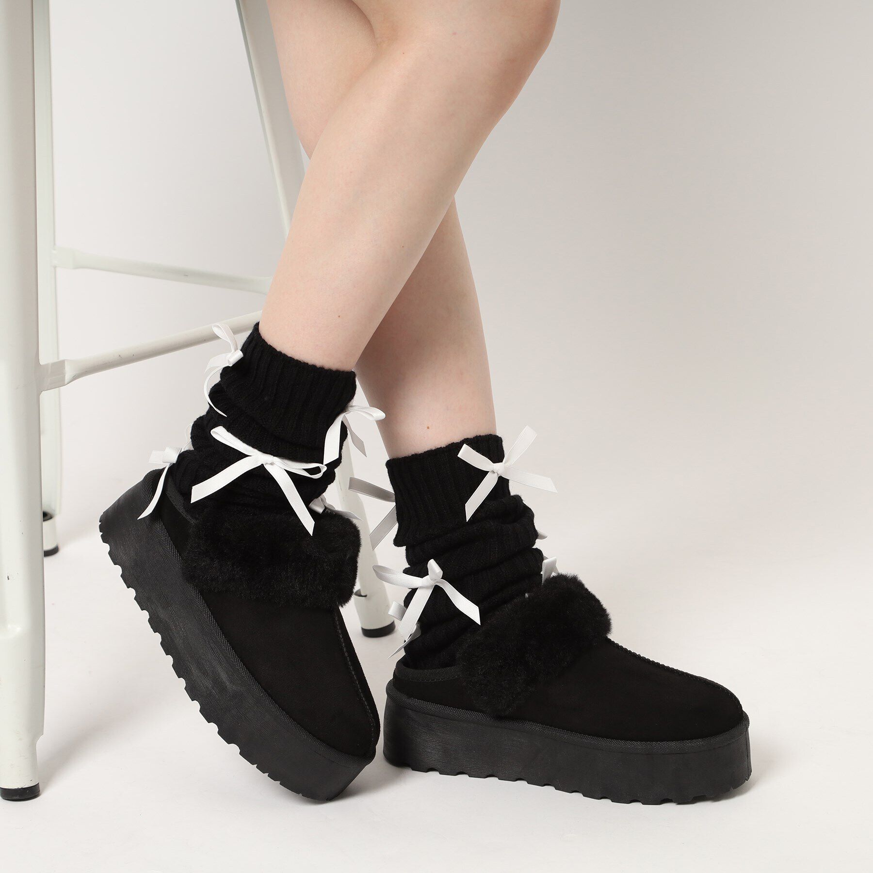 csT&P「厚底ムートンサンダル」|サンダル|