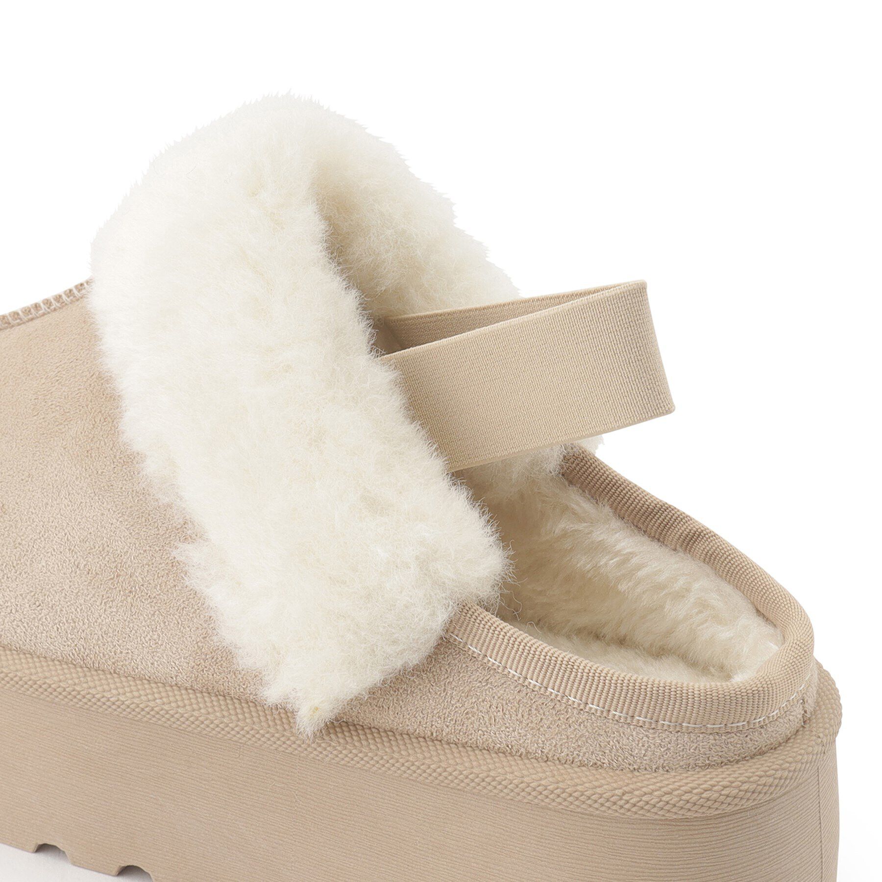 csT&P「厚底ムートンサンダル」|サンダル|