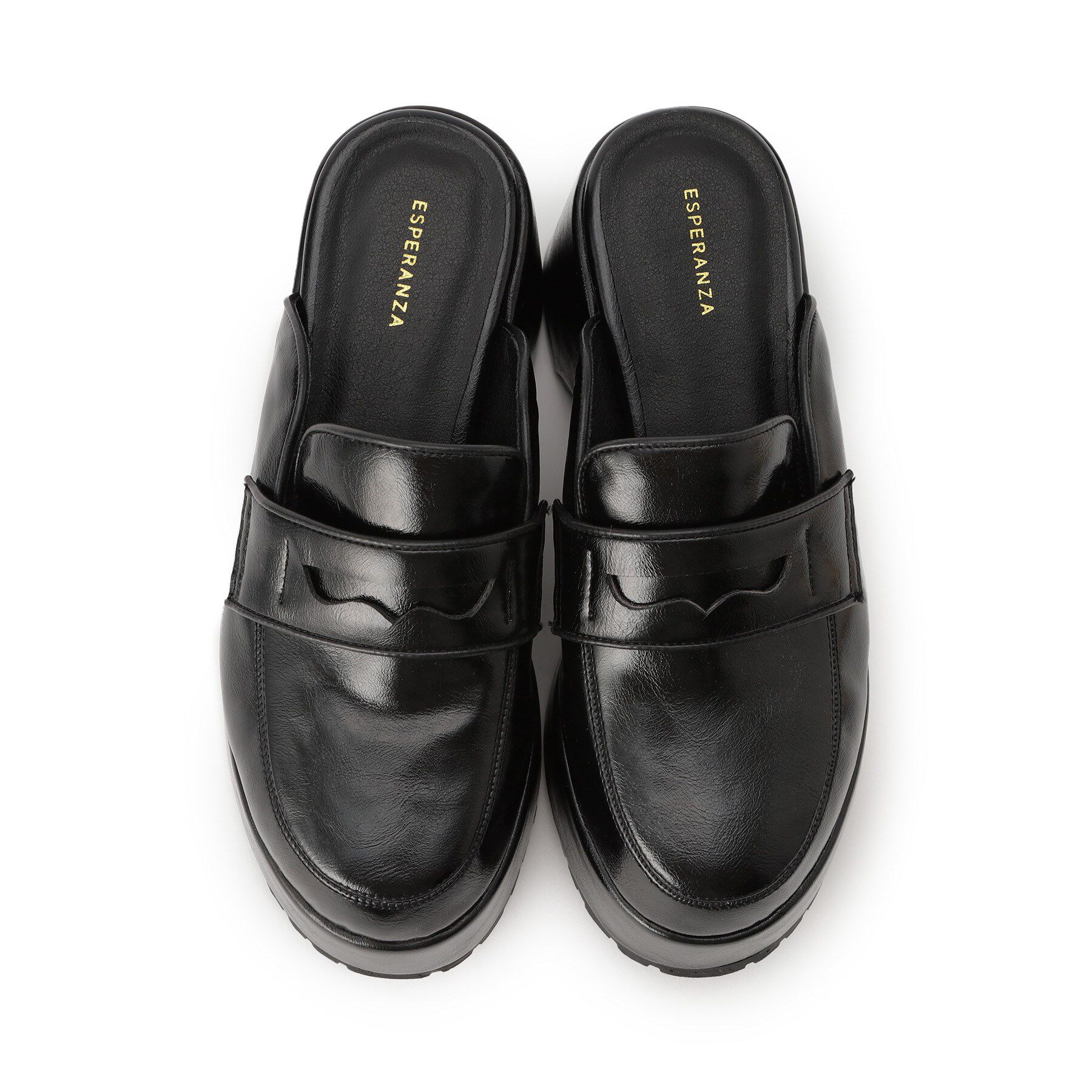 ESPERANZA「厚底サボローファー」|サンダル|