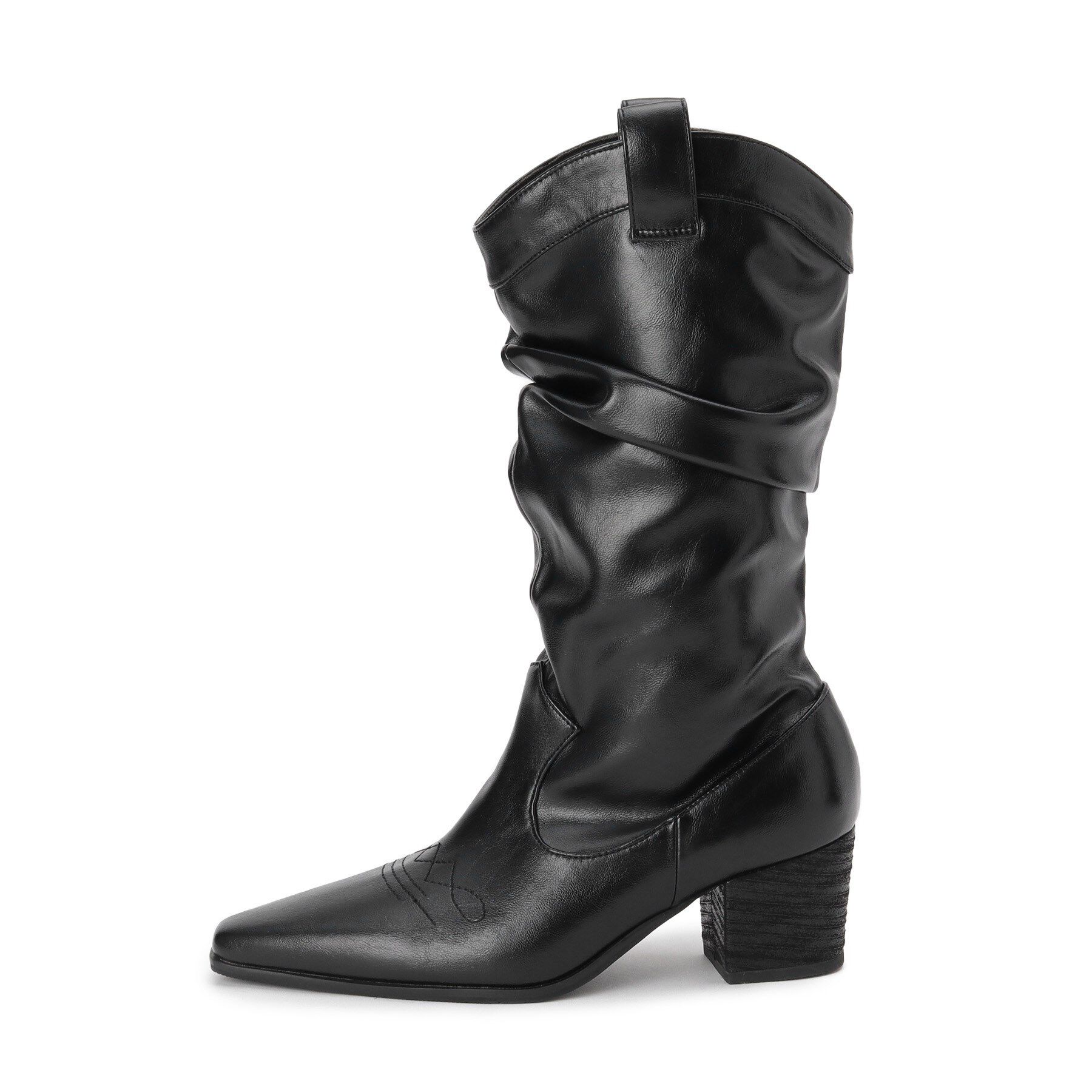 ESPERANZA「シャーリングウエスタンブーツ」|ショートブーツ|