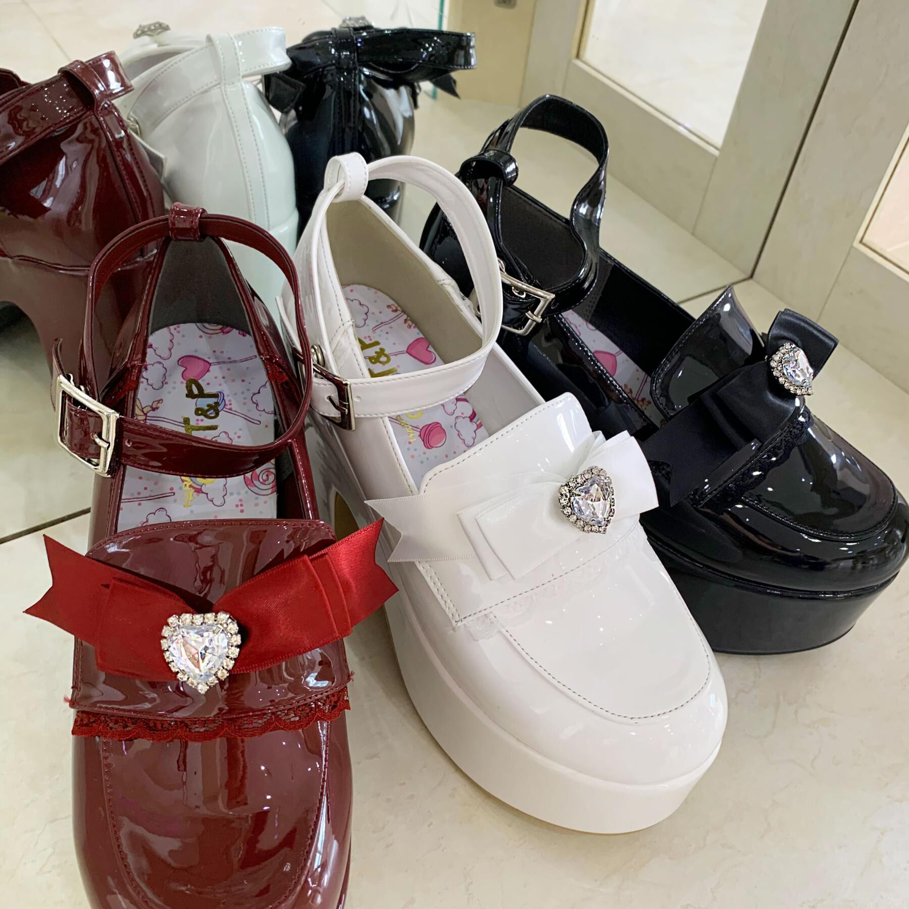 csT&P「2WAYリボン付き厚底ローファー」|パンプス|