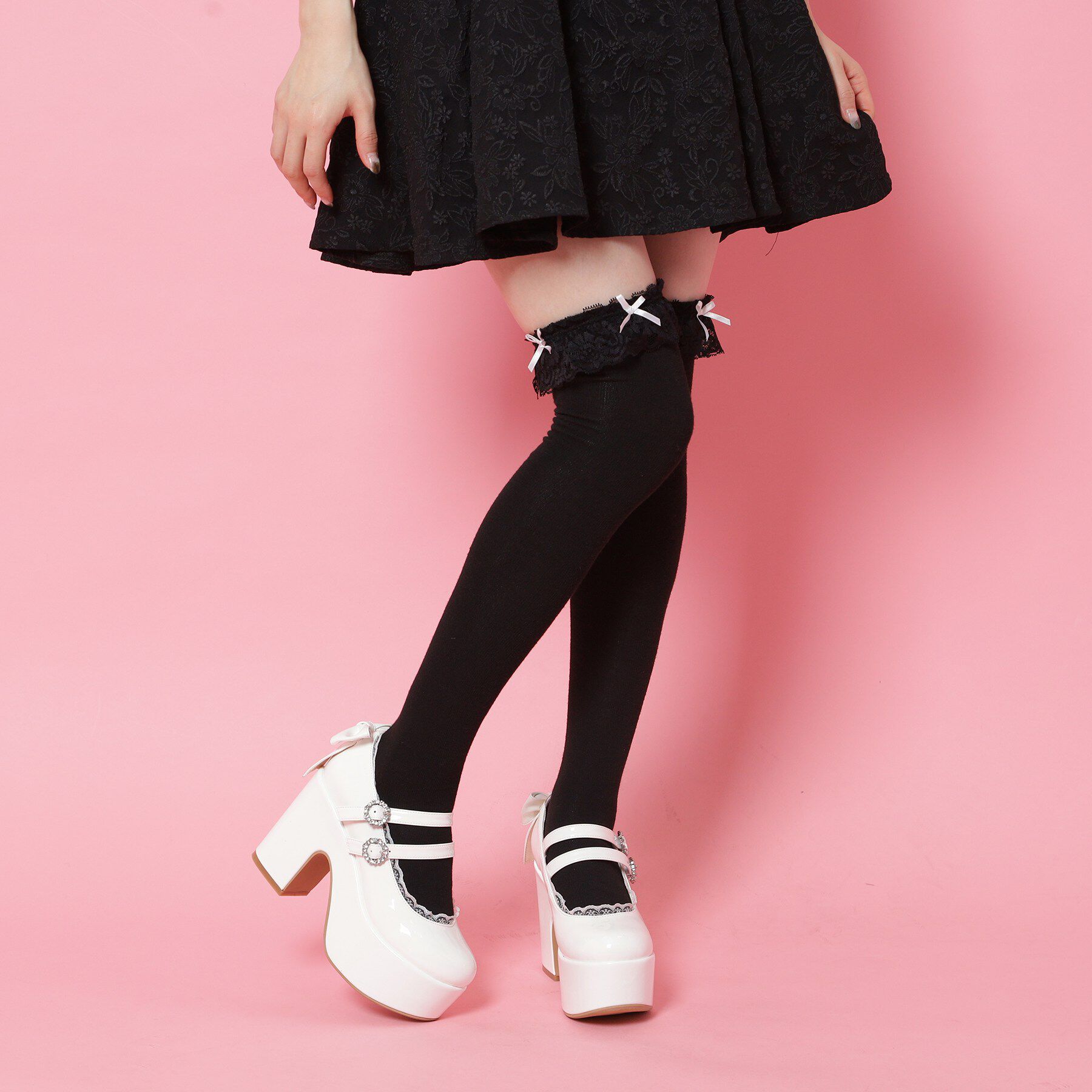 csT&P「厚底バックリボンパンプス」|パンプス|