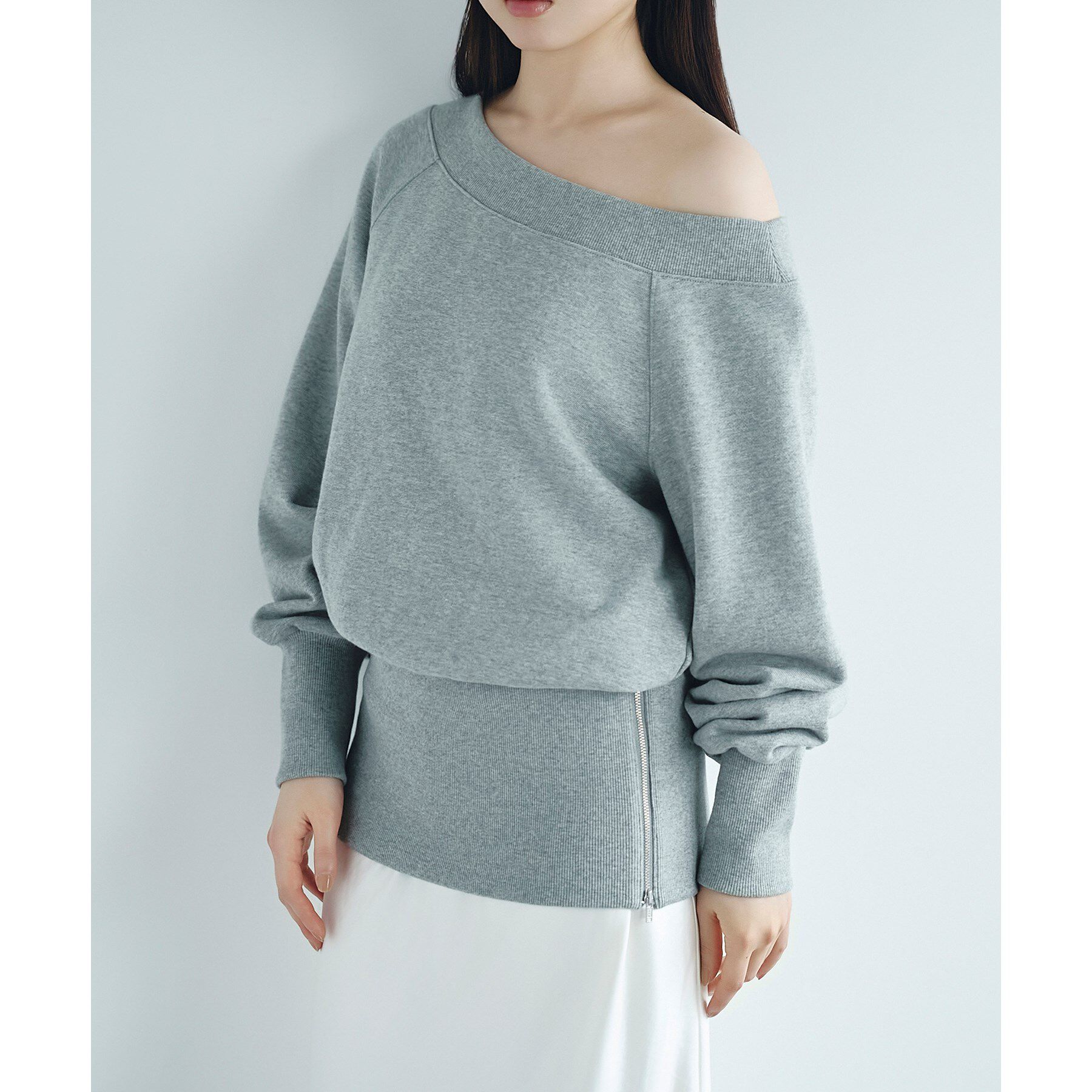 CODE A「off－shoulder sweat」|パーカー|