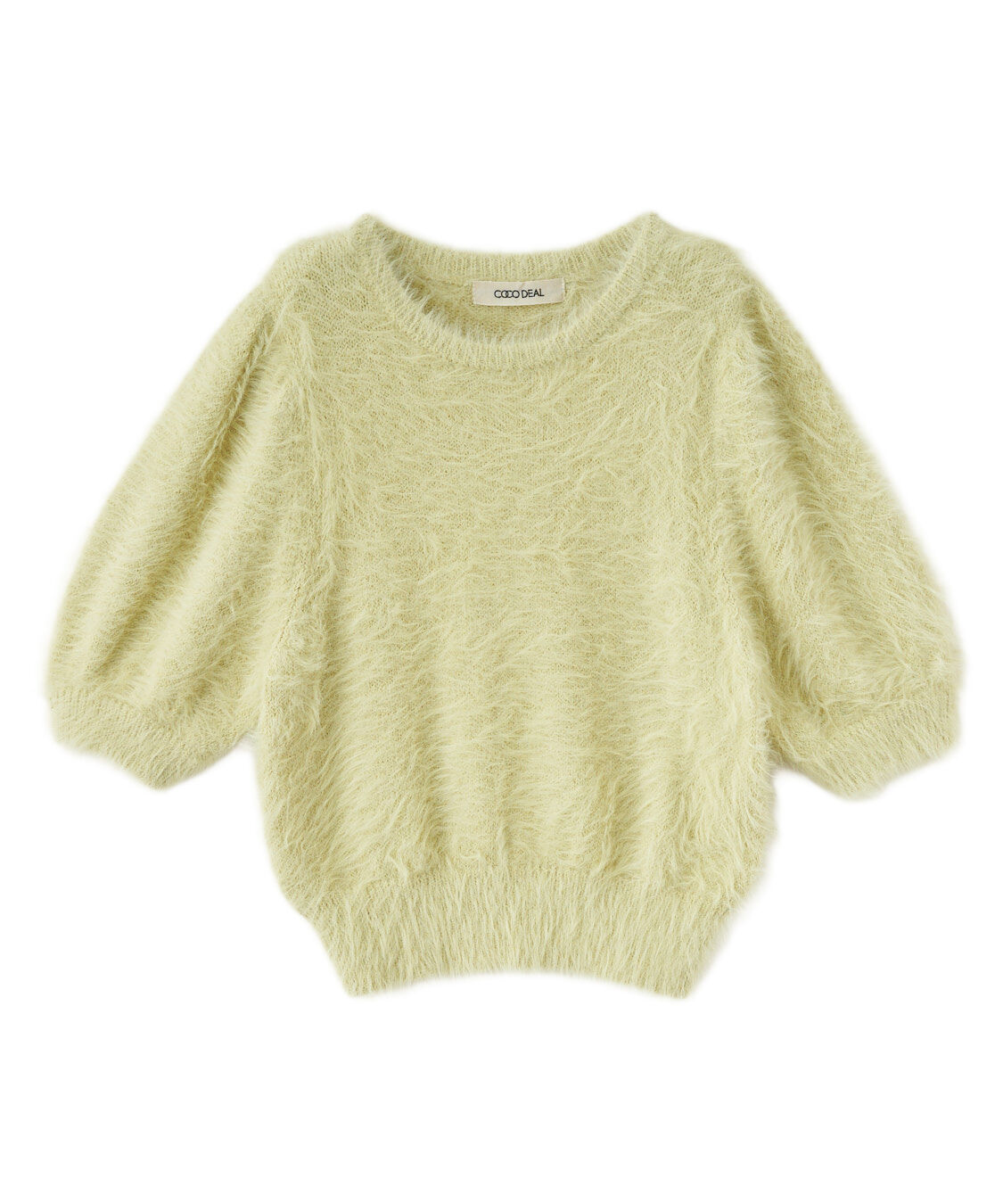 COCO DEAL「半袖フェザーニット」|ニット・セーター|