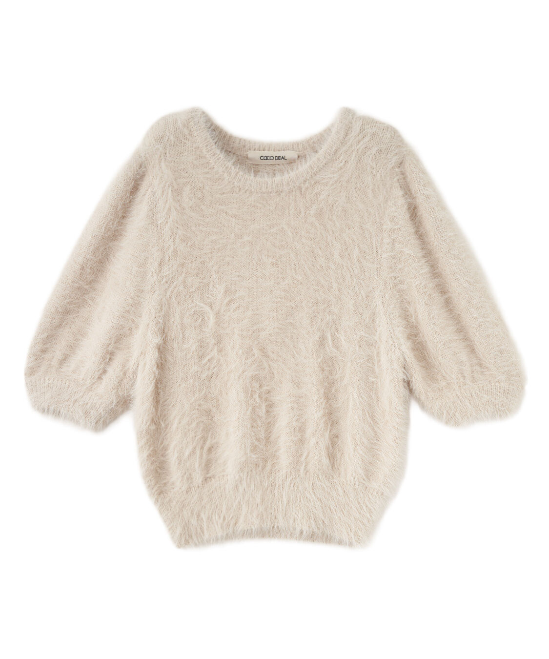 COCO DEAL「半袖フェザーニット」|ニット・セーター|