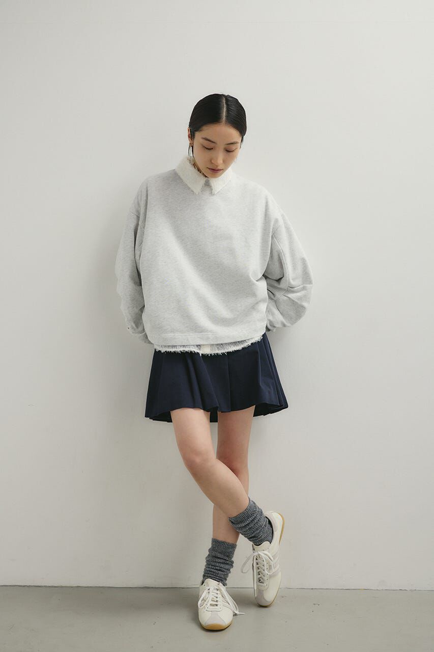 STYLEMIXER「タックワイドミニスカート」|スカート|